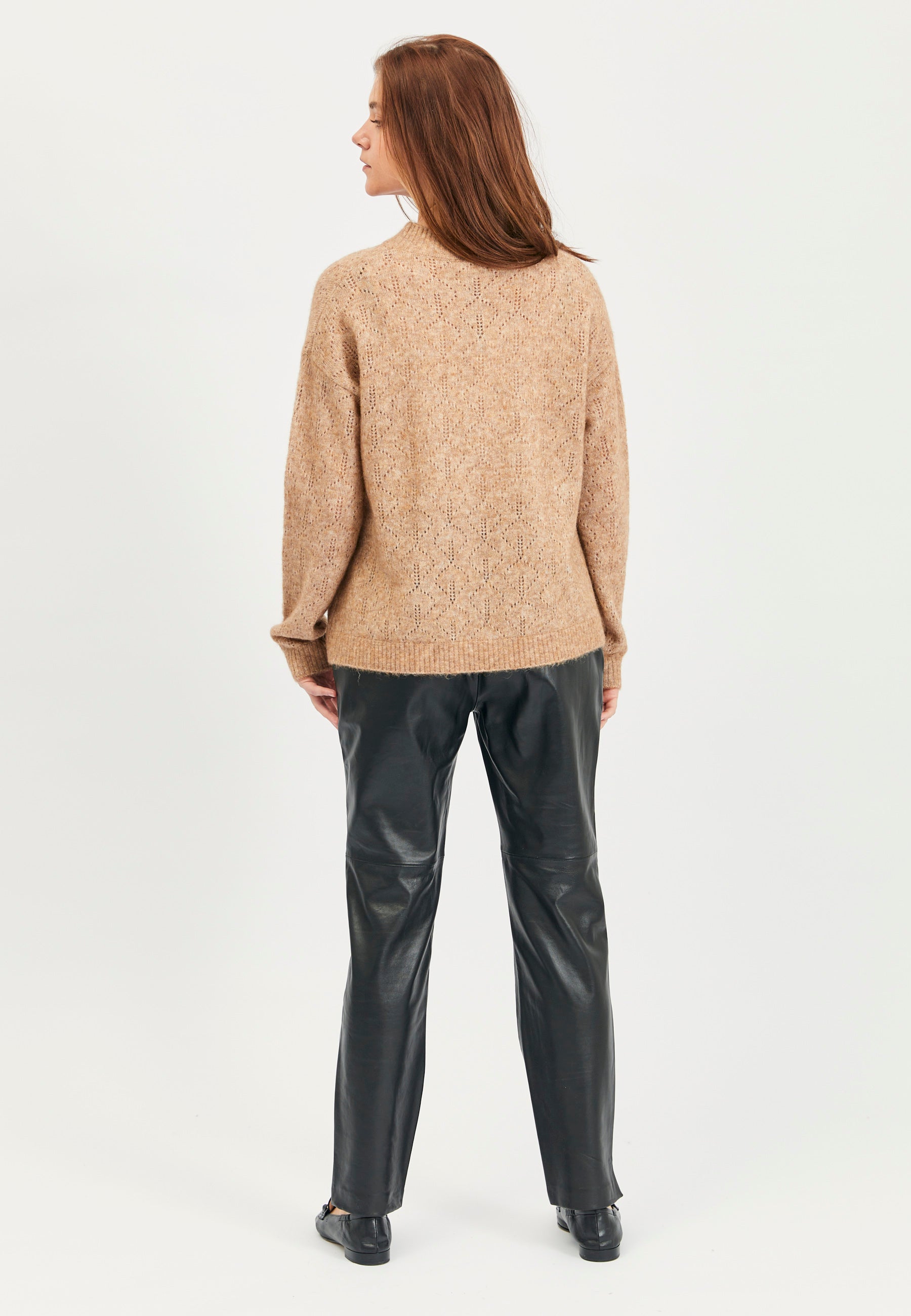 Lind Albi Knit Pullover 1208 Camel