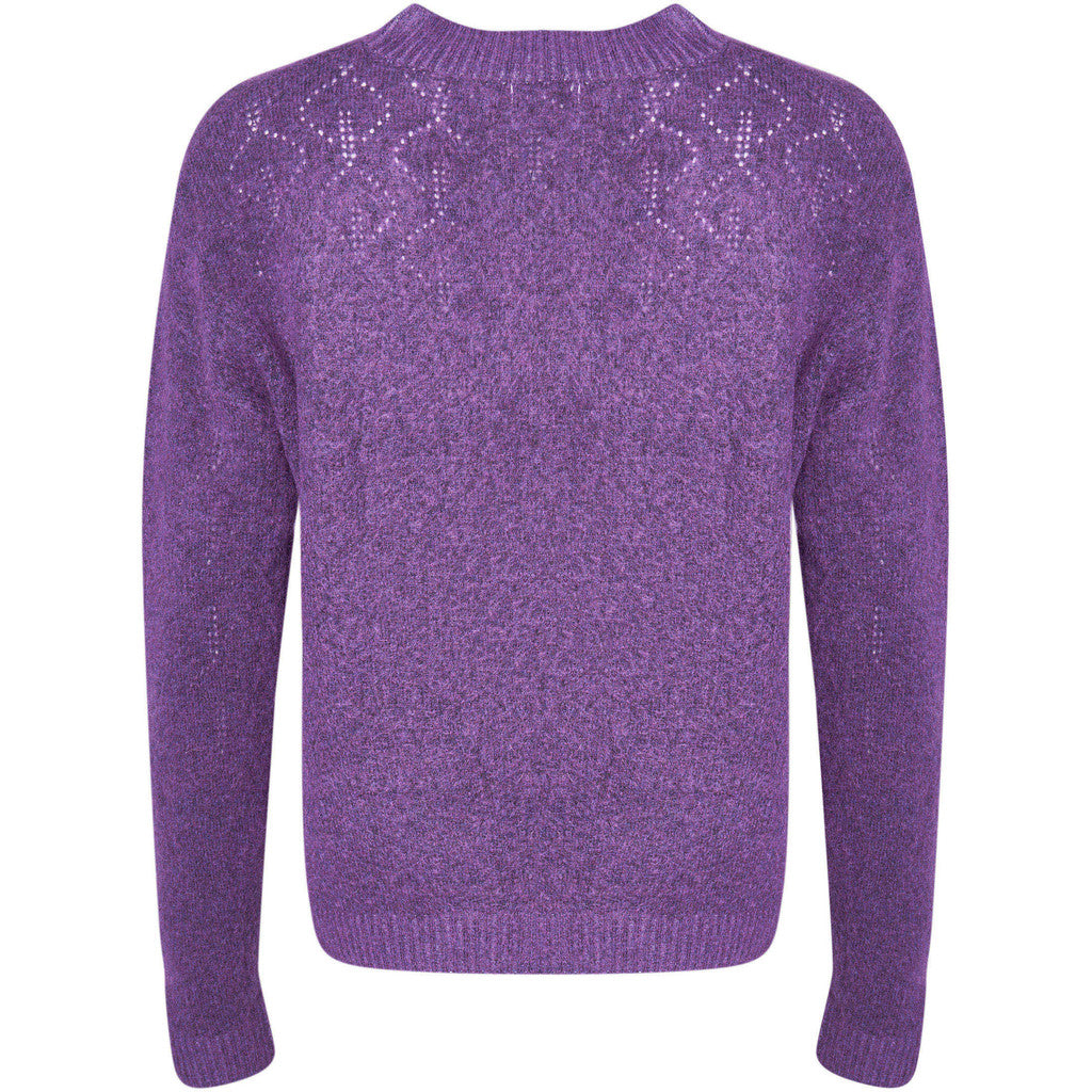 Lind Albi Knit Pullover 1217 Purple