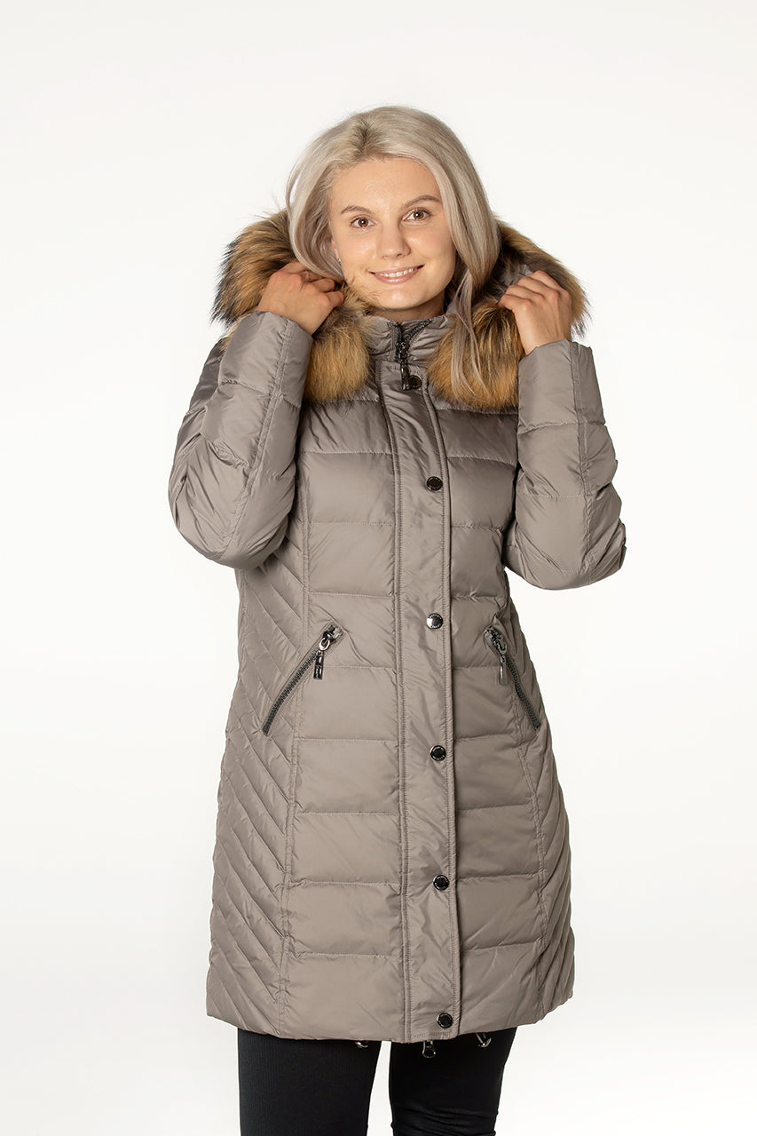 Windfield / Danwear Alfa R Vinterjakker 22 taupe