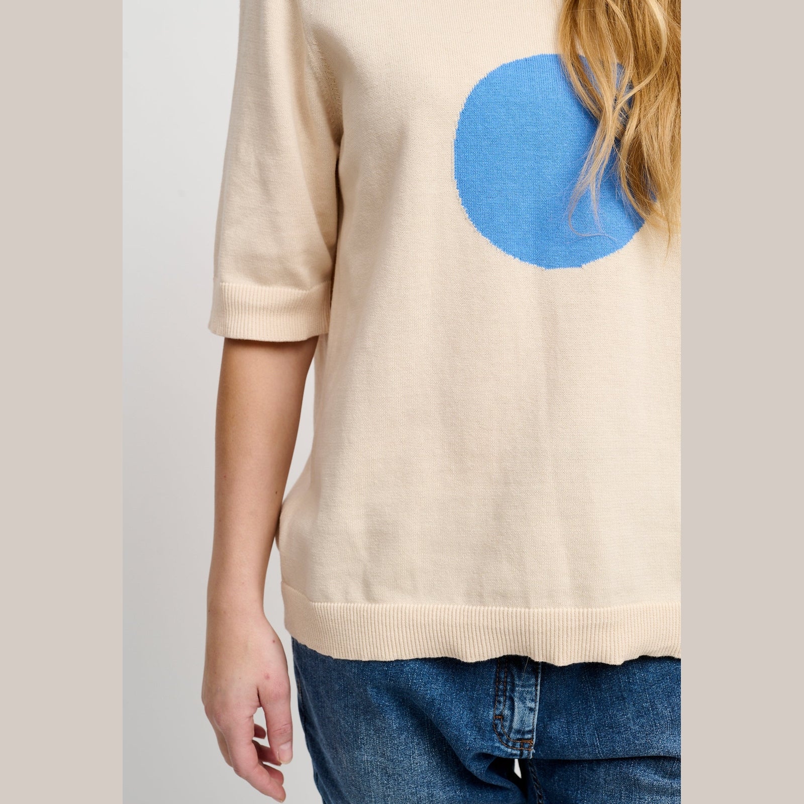 Lind Astrid Knit Pullover 1158 Sky blue