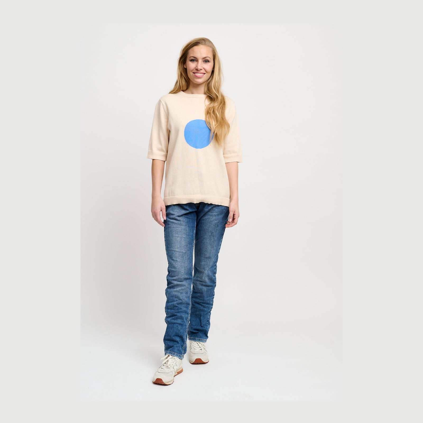 Lind Astrid Knit Pullover 1158 Sky blue
