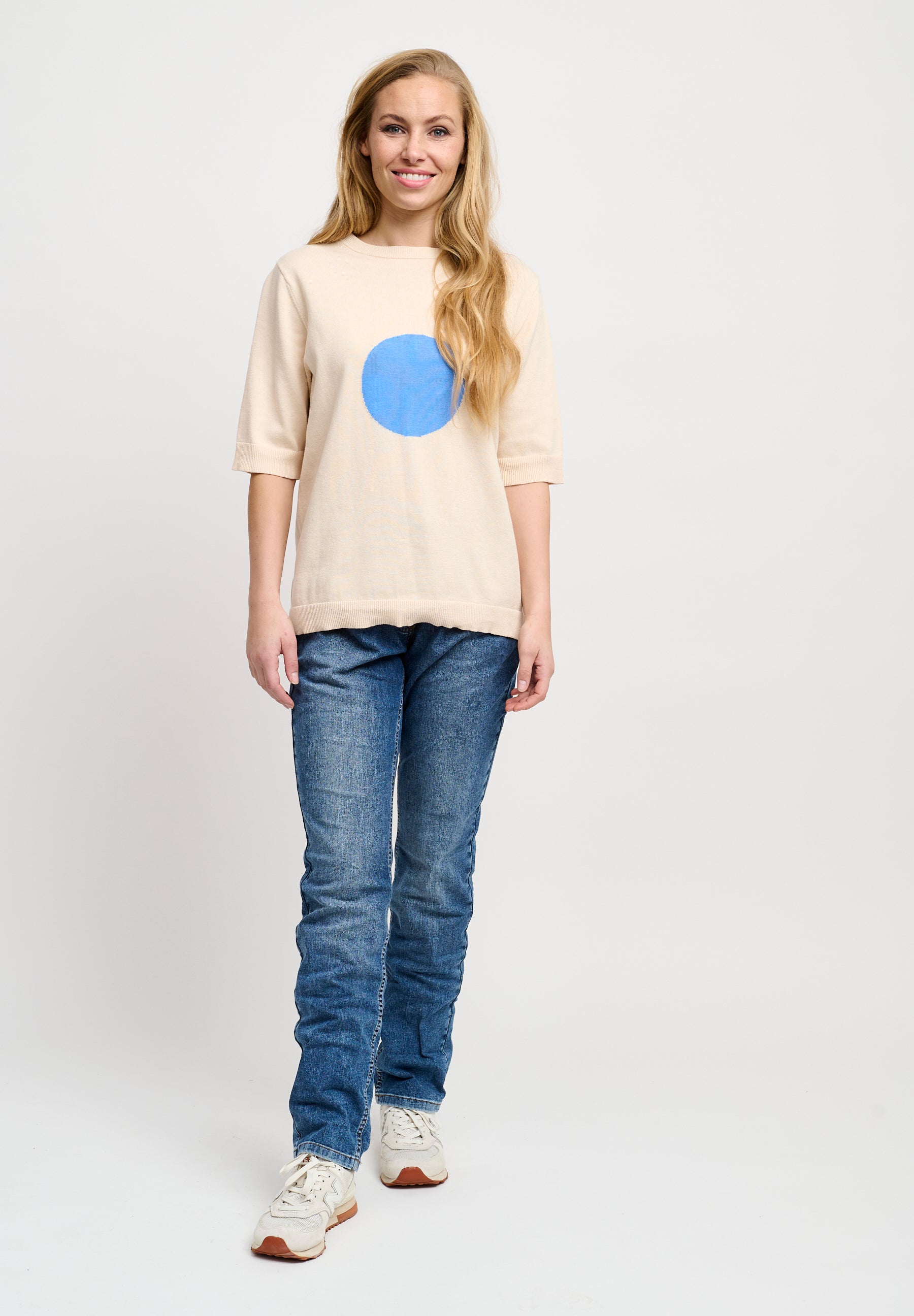 Lind Astrid Knit Pullover 1158 Sky blue