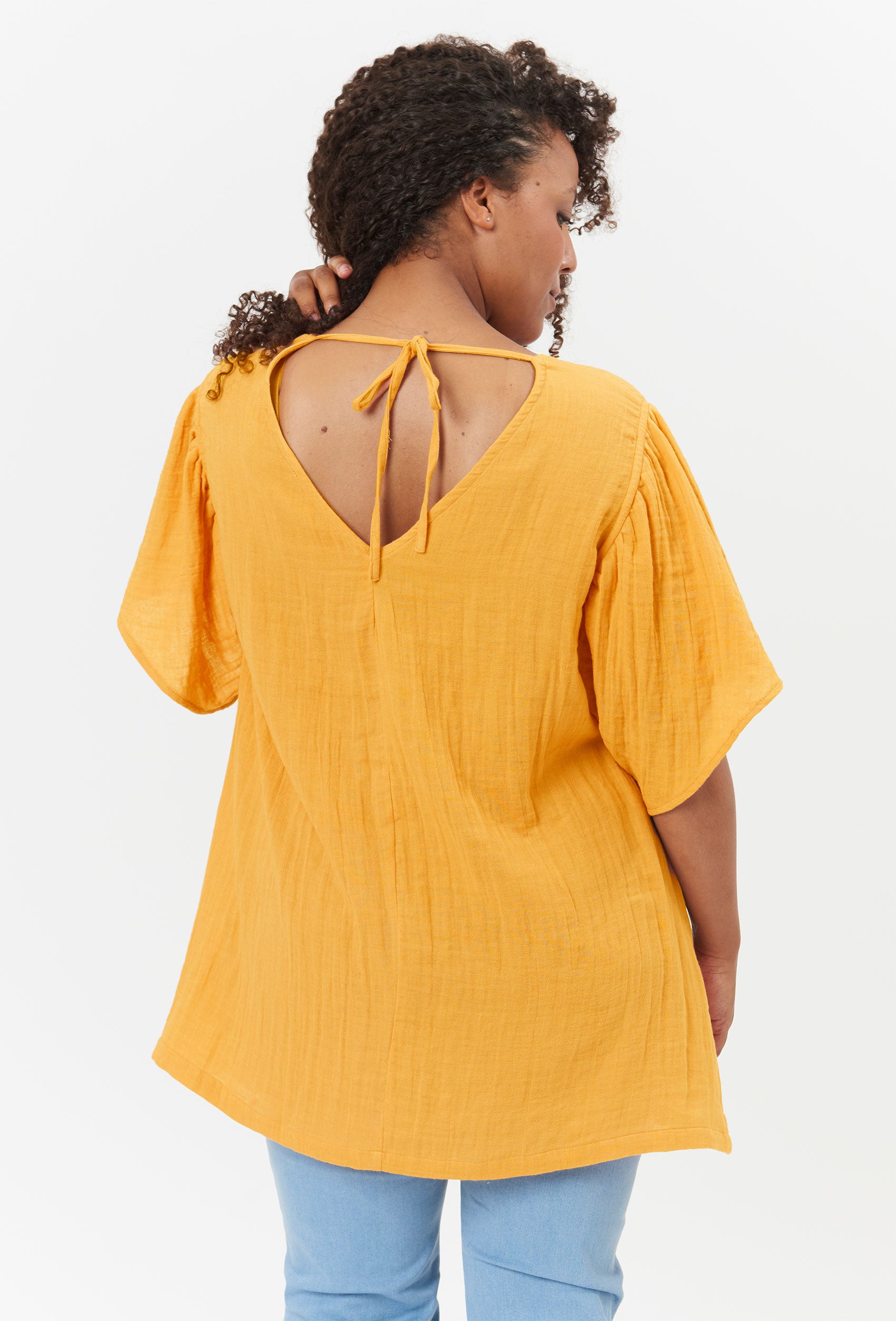 Adia Bergdis Skjortebluser 2556 Cumquat Orange