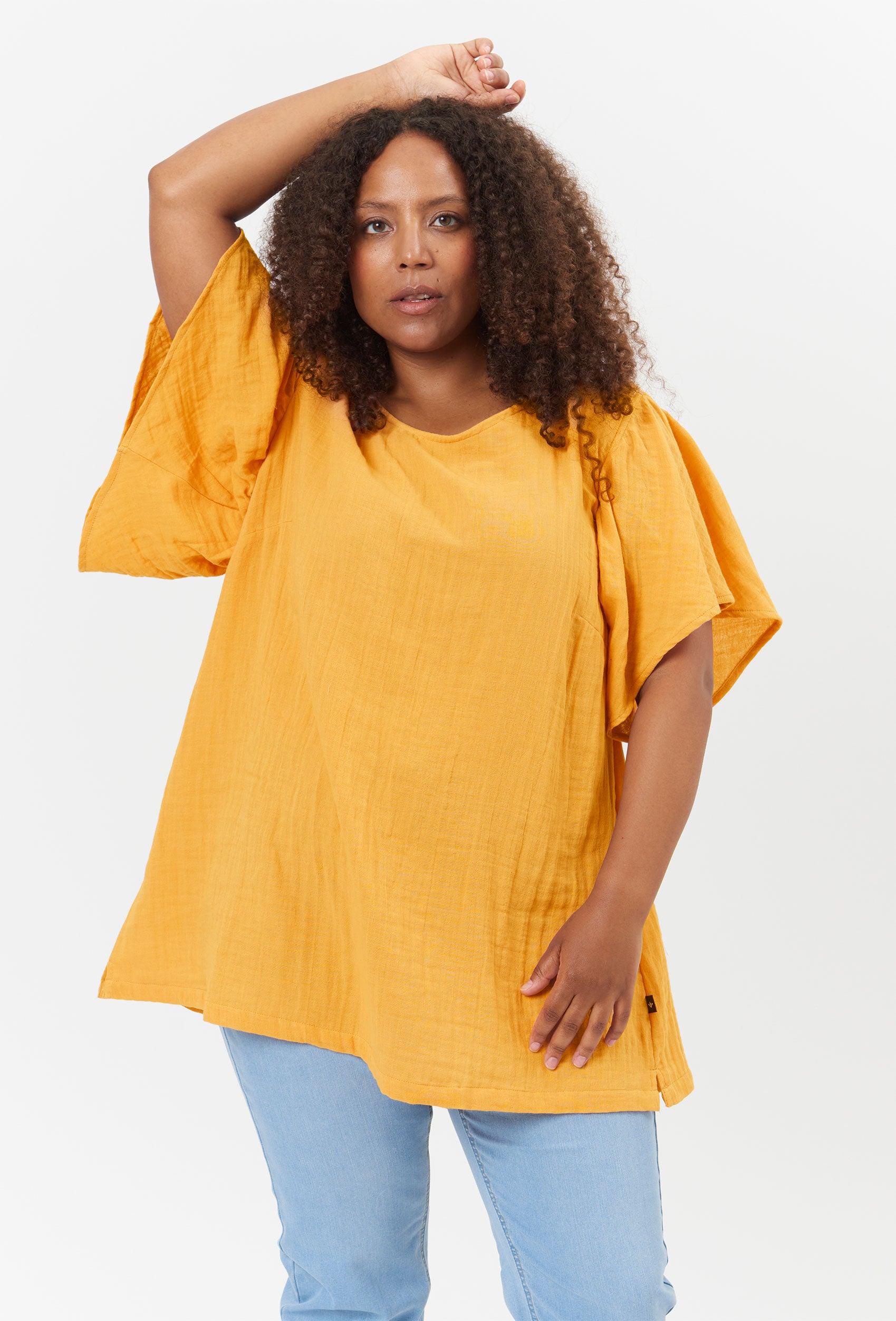 Adia Bergdis Skjortebluser 2556 Cumquat Orange