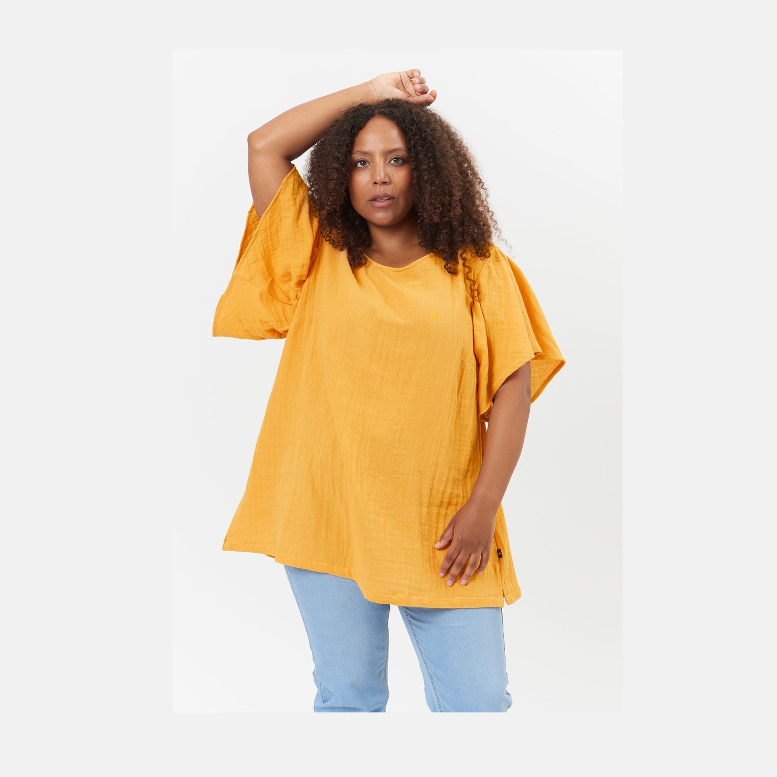Adia Bergdis Skjortebluser 2556 Cumquat Orange