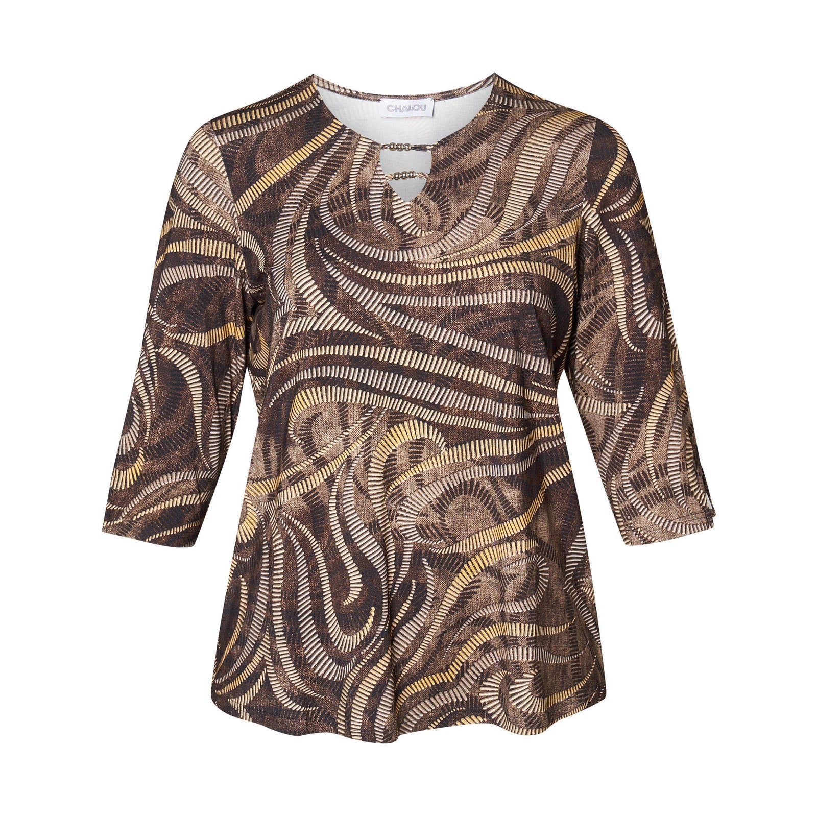 Chalou CHAdelina Bluser 1320 Light Brown