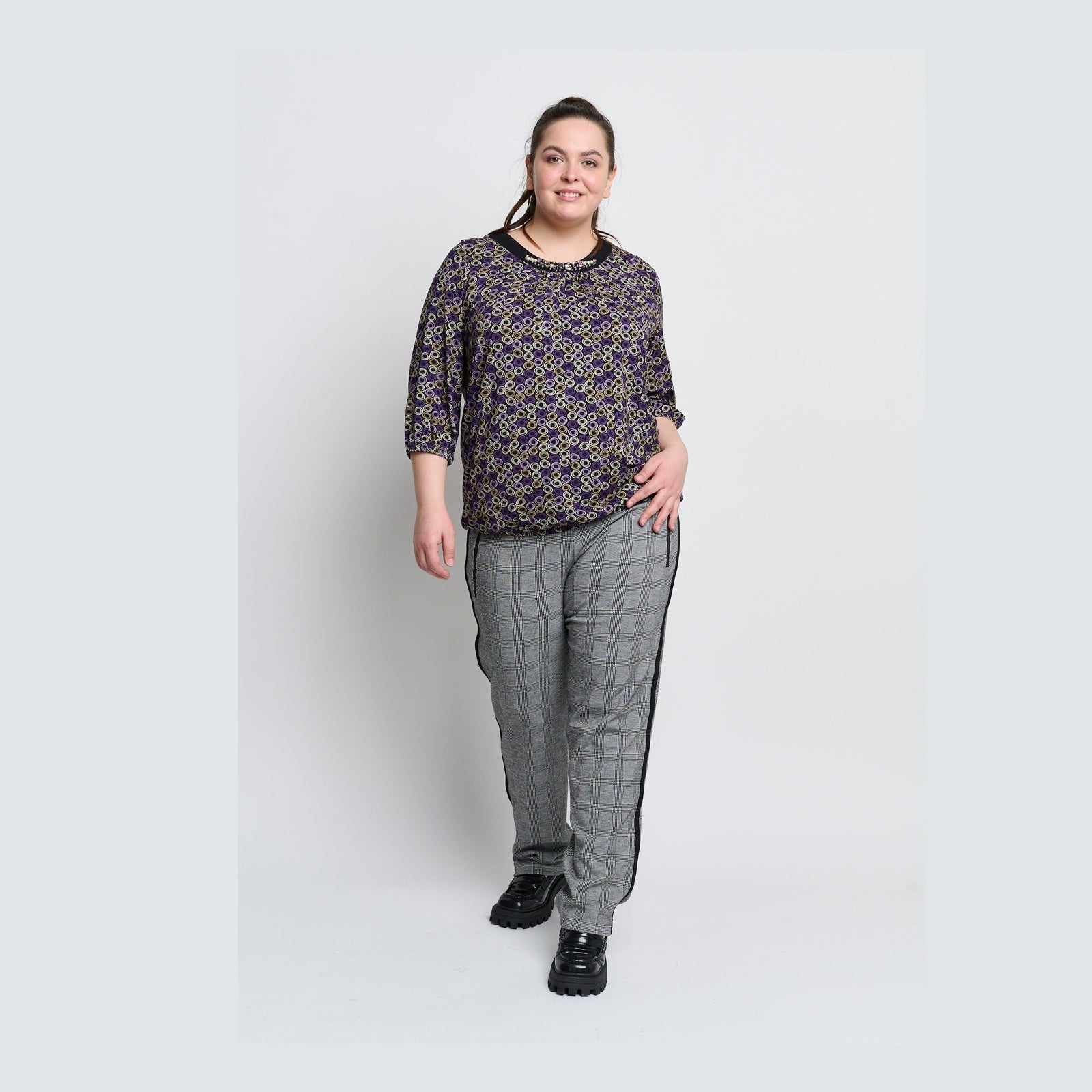 Chalou CHAya Bluser 028 Purple