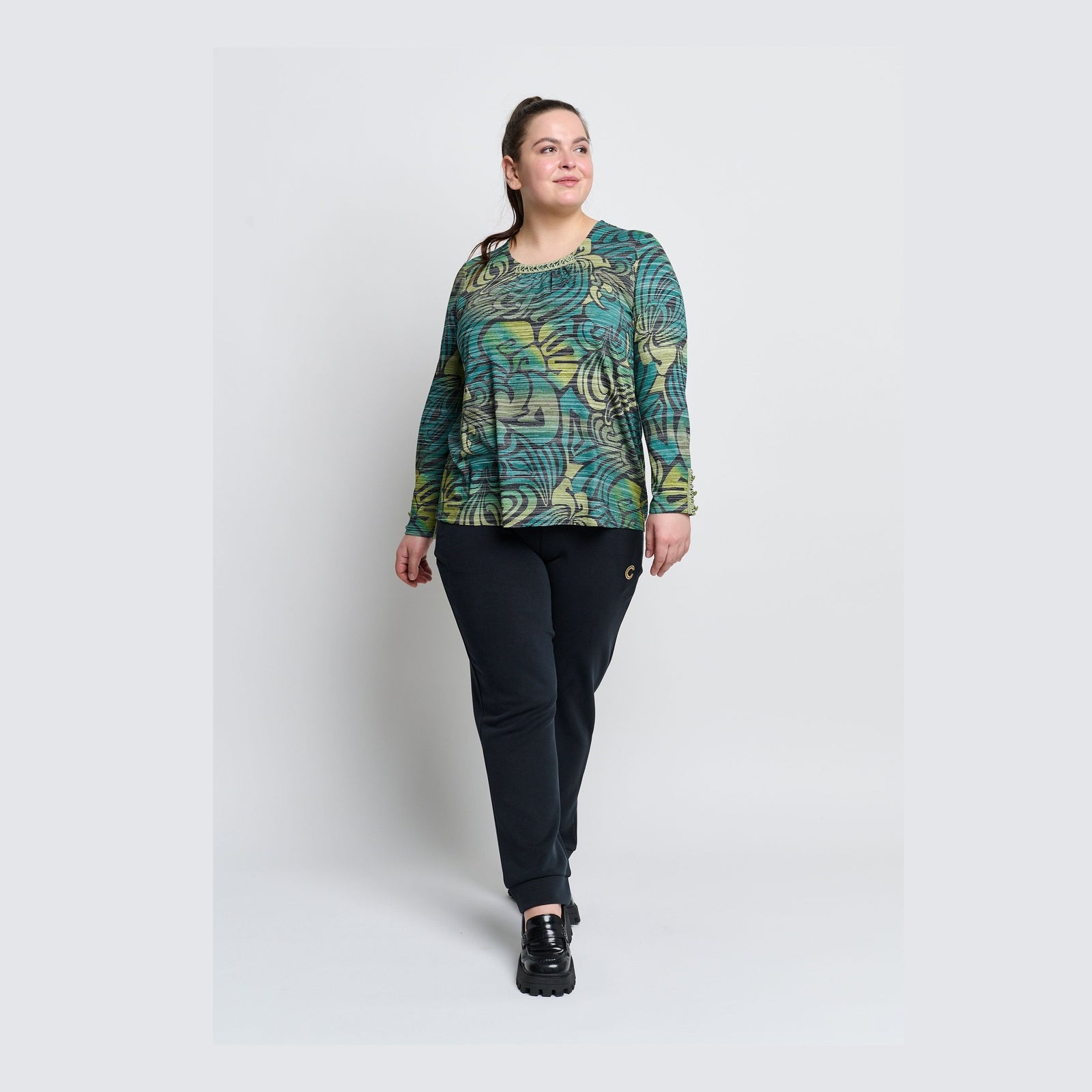 Chalou CHElma Bluser 025 Olive green