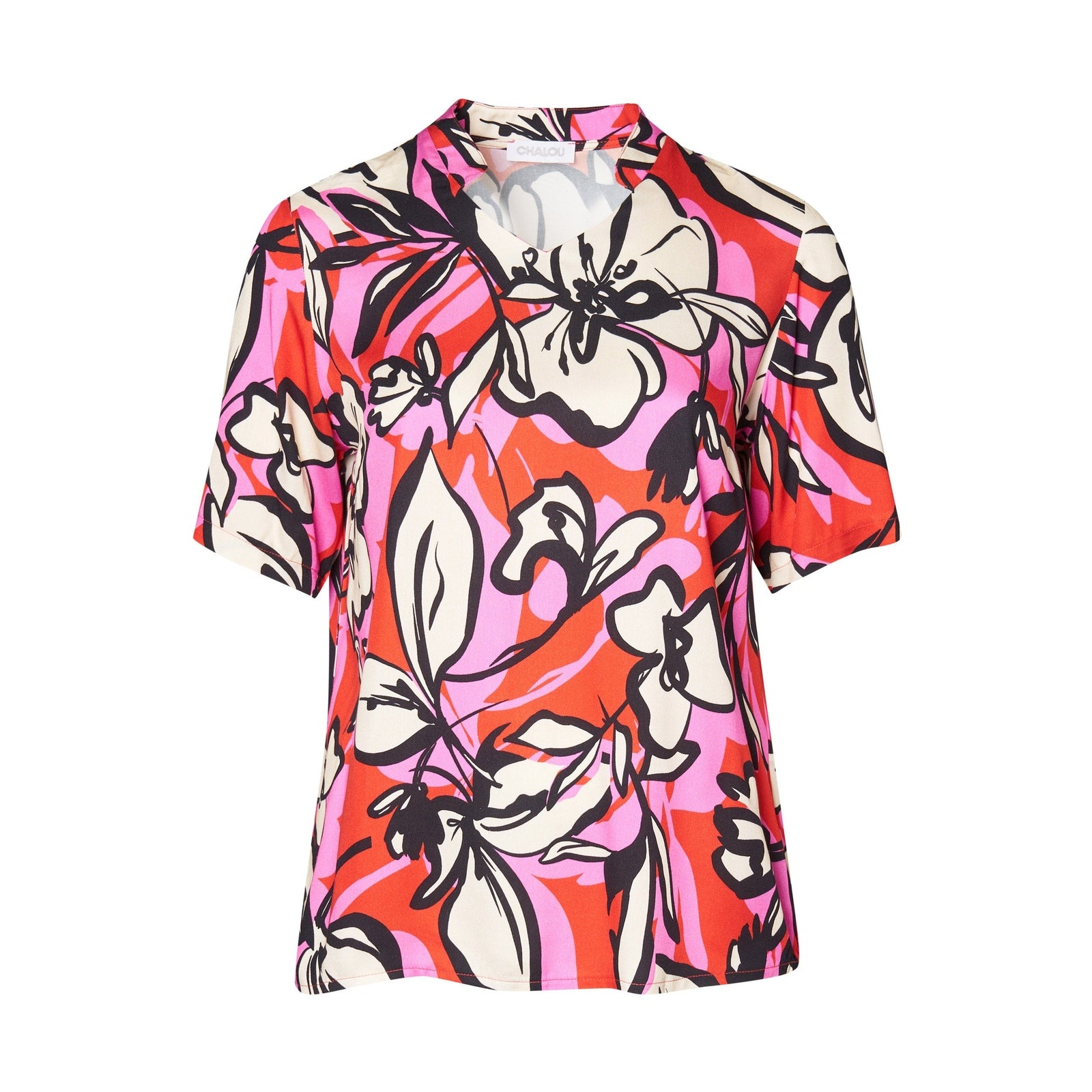 Chalou CHHarda Bluser 1450 Chili Pepper Red