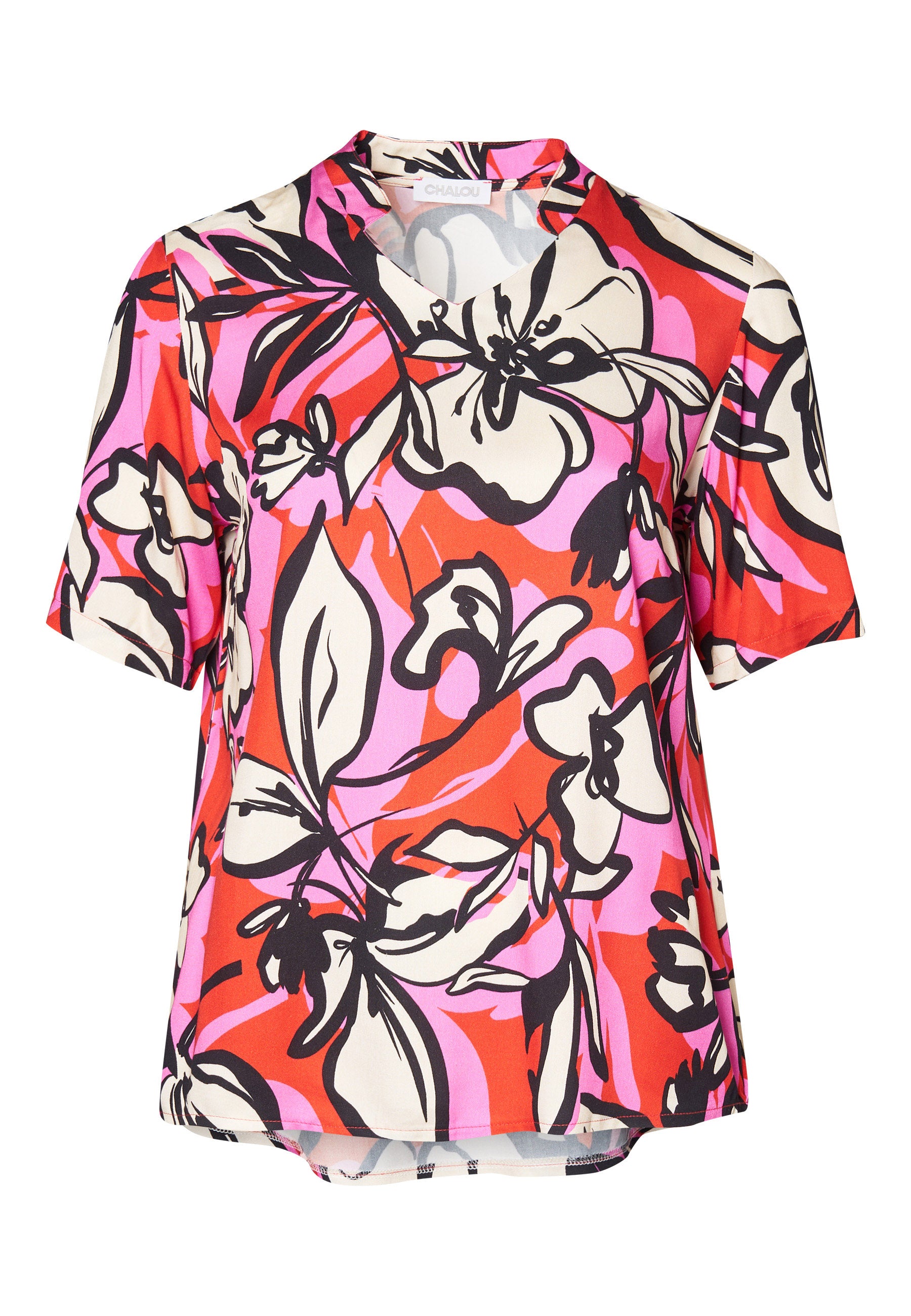 Chalou CHHarda Bluser 1450 Chili Pepper Red