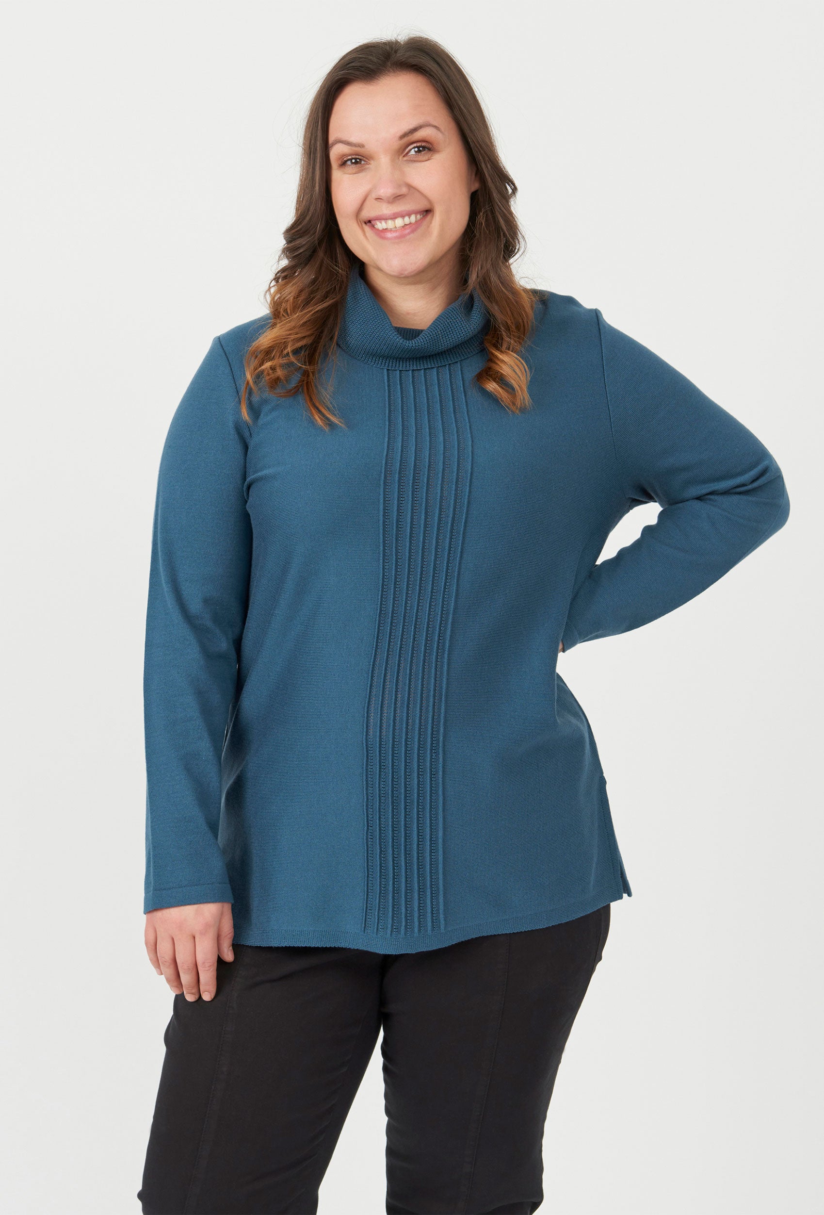 Chalou CHIdun Knit Pullover 012 Petrol