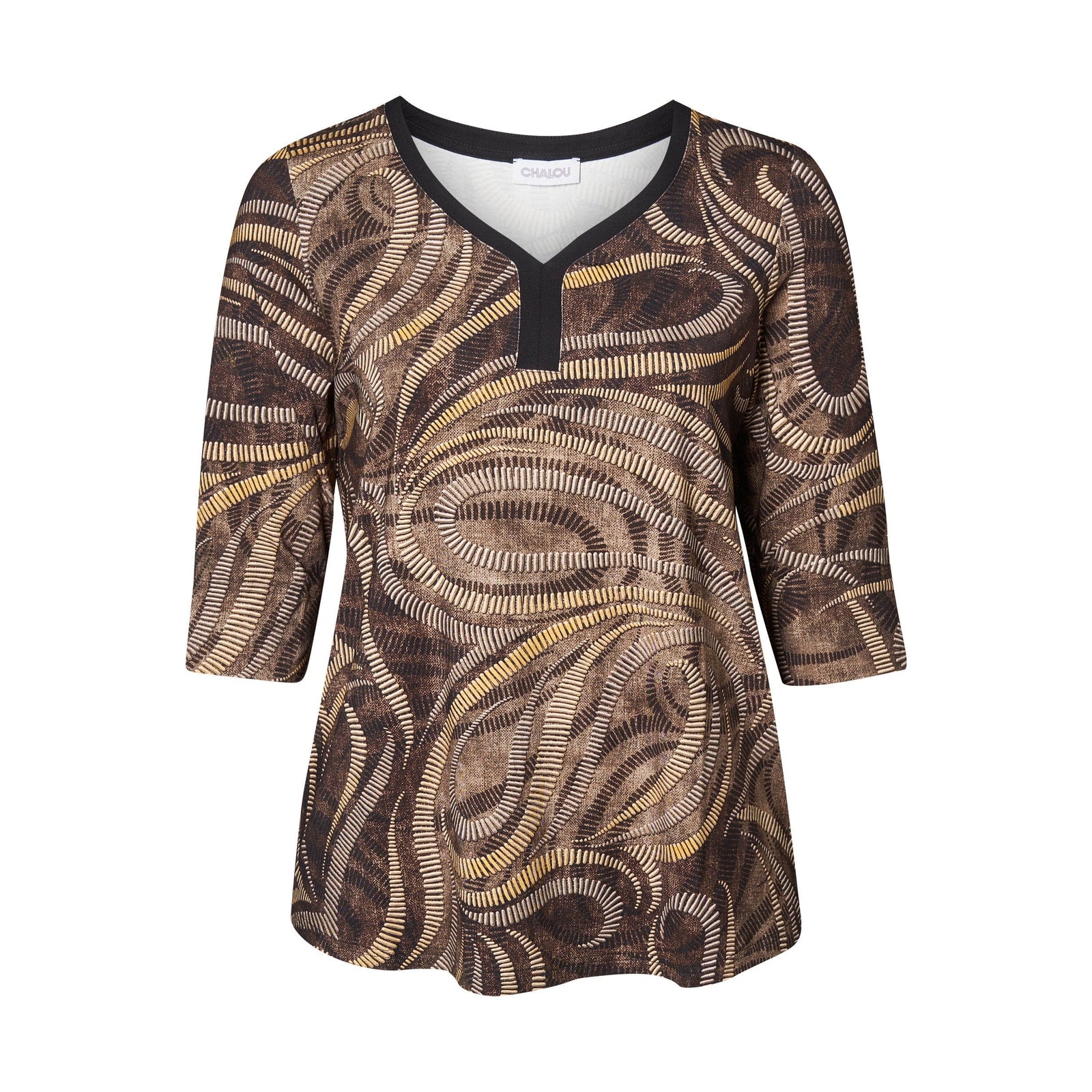Chalou CHInez Bluser 1320 Light Brown