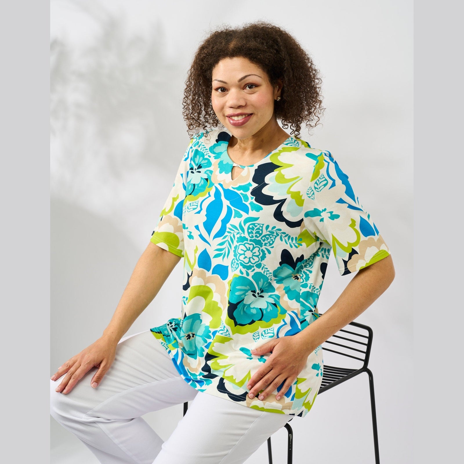 Chalou CHJessica Bluser 5285 turquoise