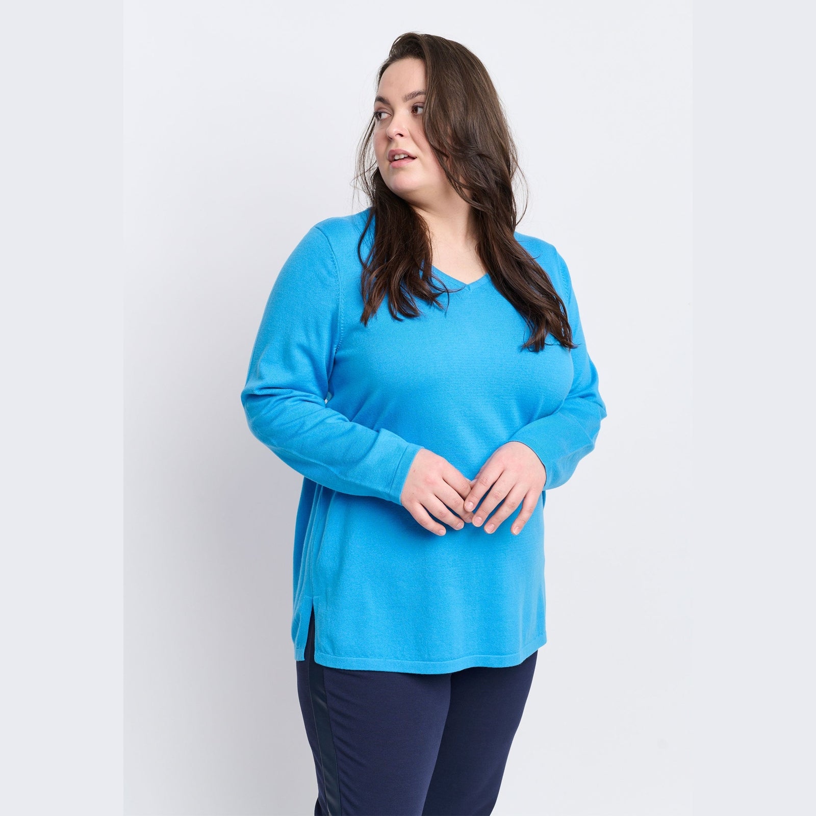 Chalou CHJosepha Knit Pullover 552 Blue Sky