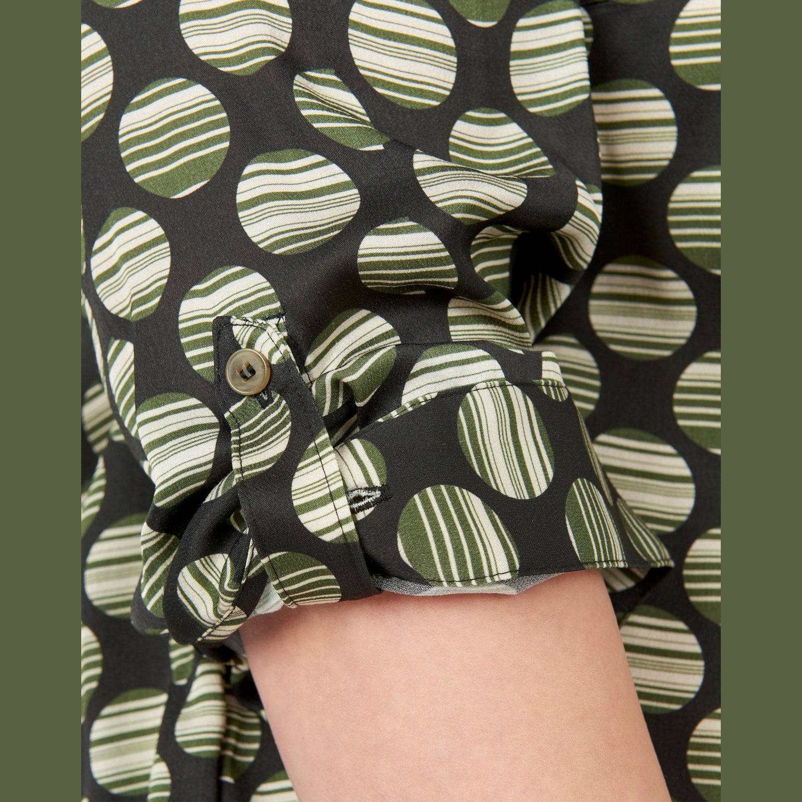Chalou CHJuana Skjortebluser 147 Dark Olive Green