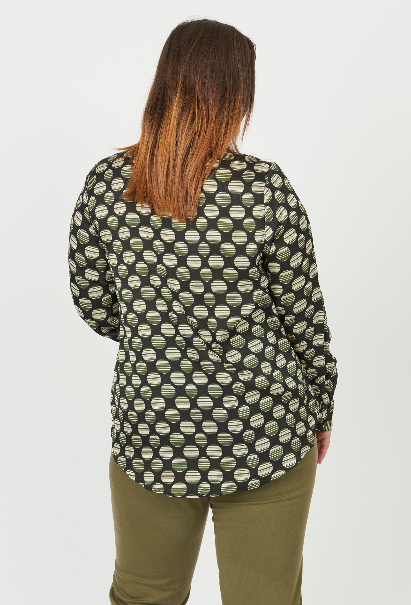 Chalou CHJuana Skjortebluser 147 Dark Olive Green