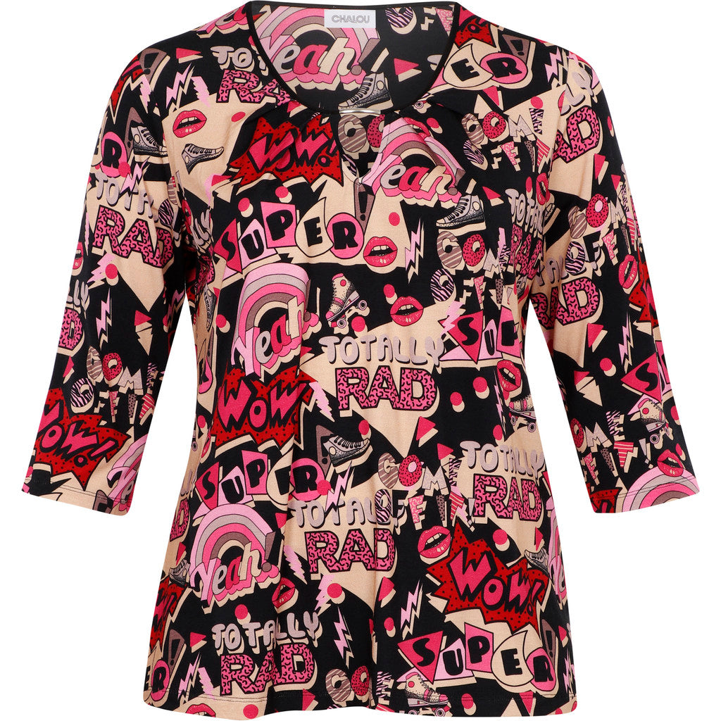 Chalou CHJutta Skjortebluser 354 Warm Red