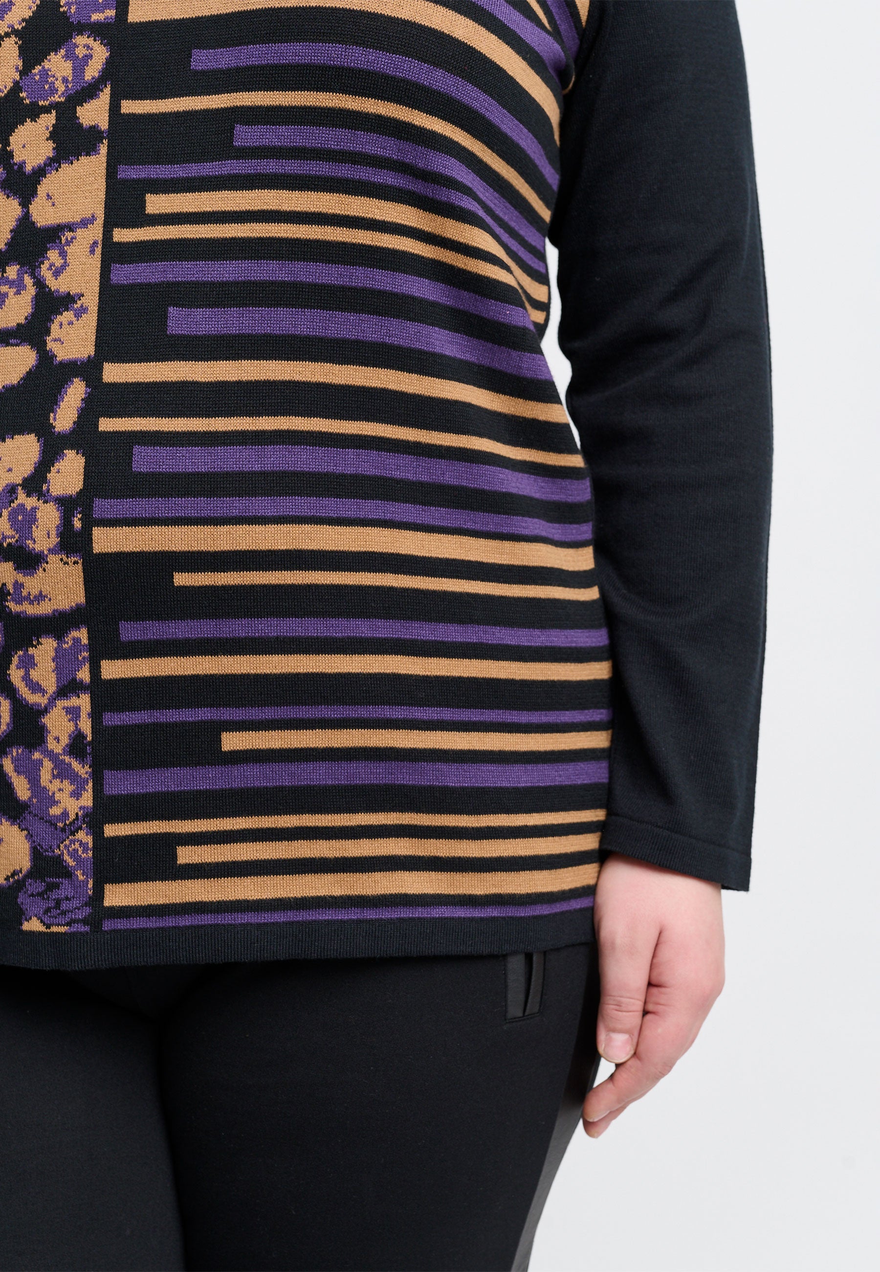 Chalou CHKaija Knit Pullover 028 Purple