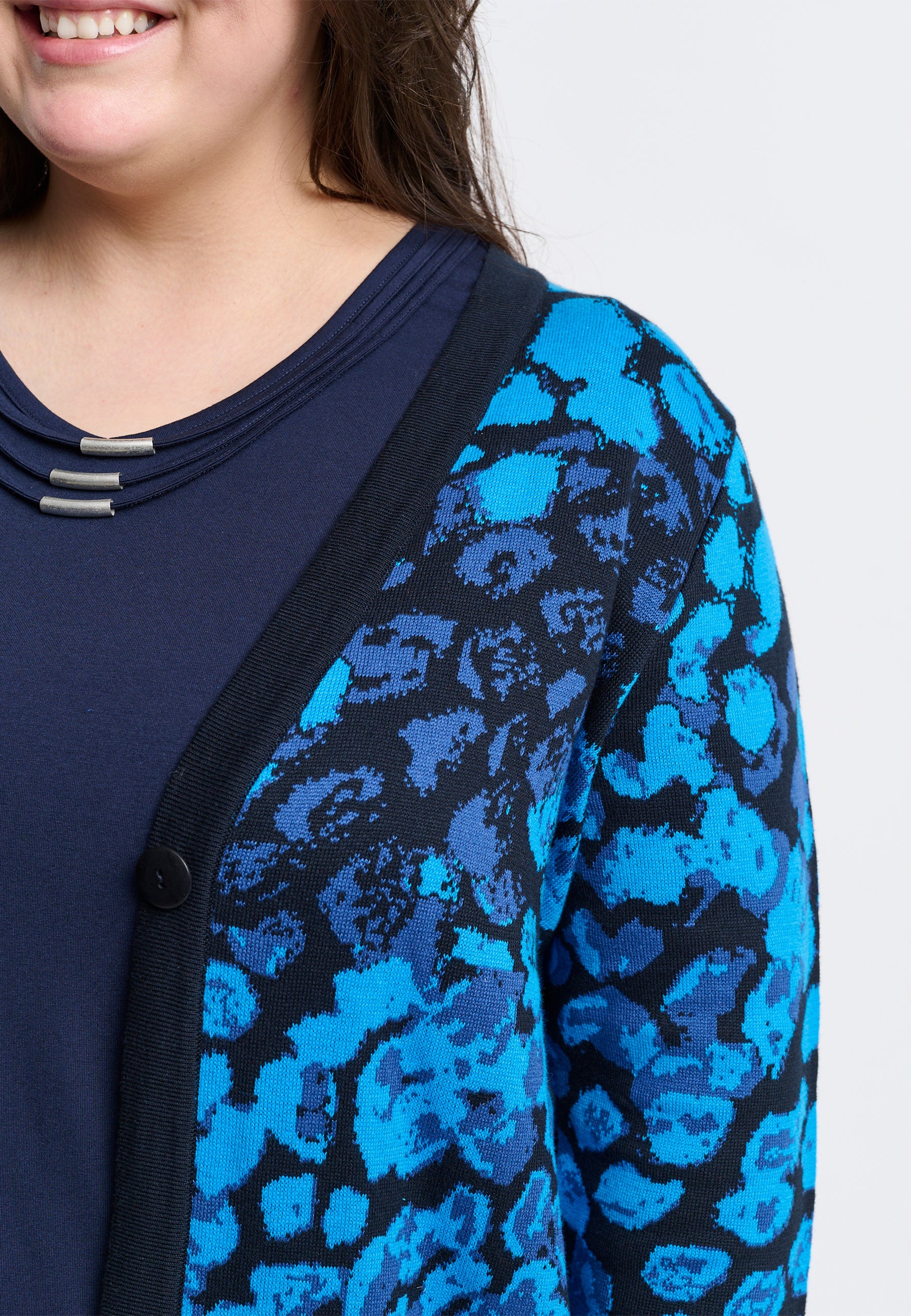 Chalou CHKalla Knit Cardigan 020 Navy