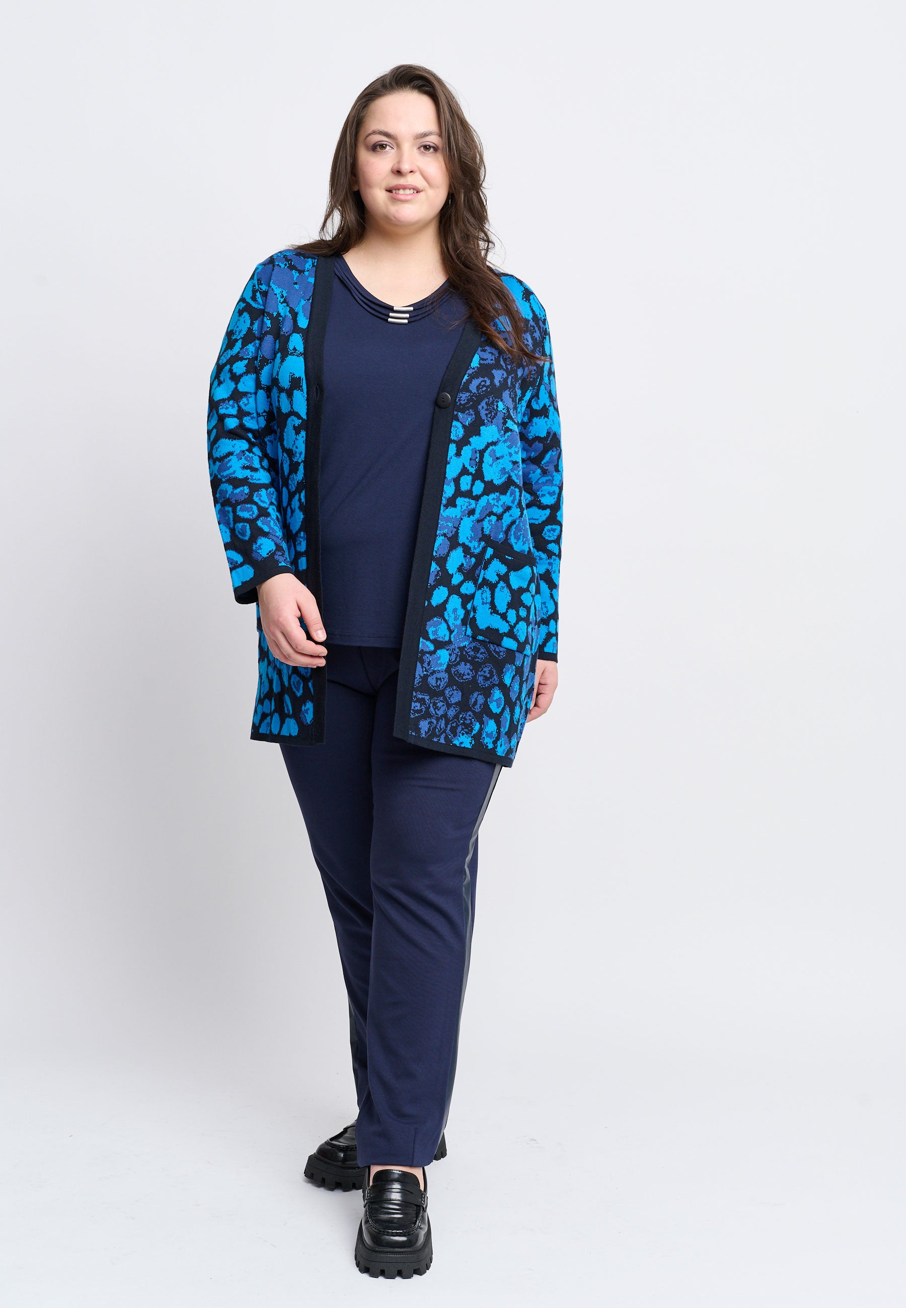 Chalou CHKalla Knit Cardigan 020 Navy