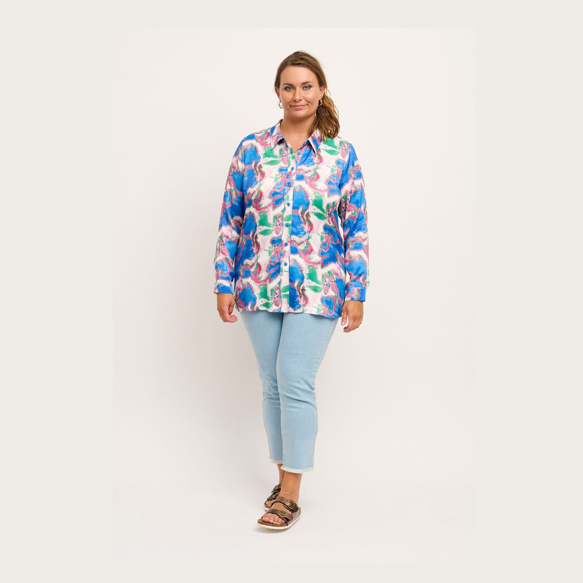 Chalou CHLaila Skjortebluser 140 Sapphire blue