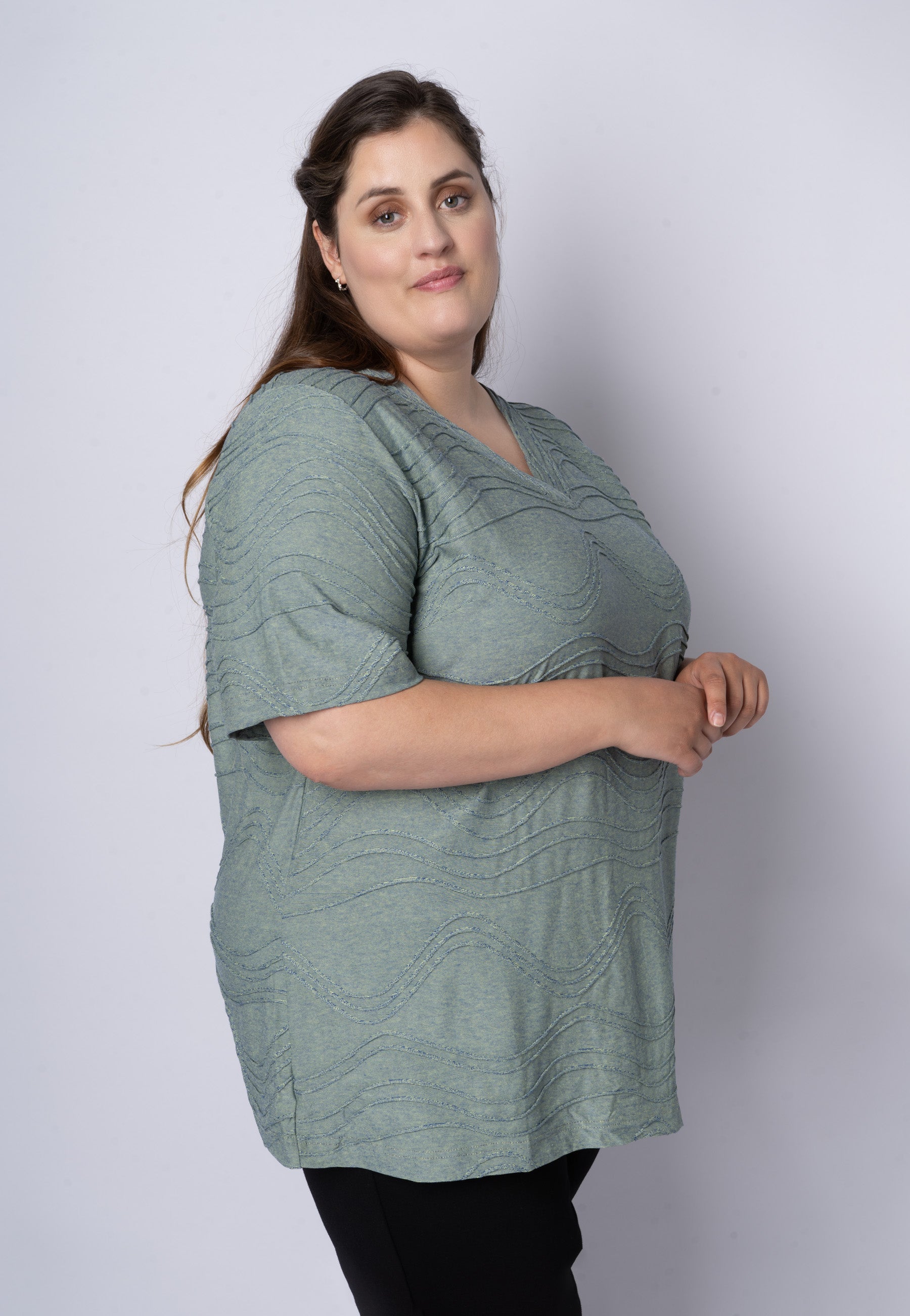 Chalou CHMagda T-Shirt 3350 Faded green