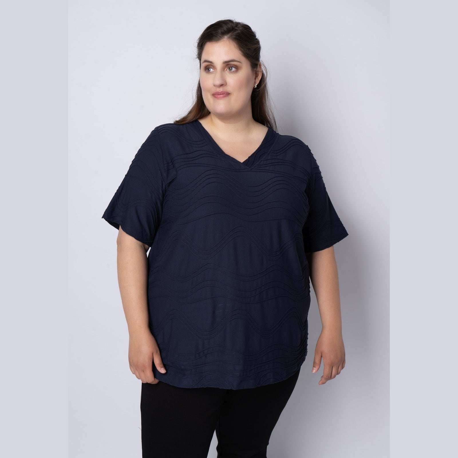 Chalou CHMagda T-Shirt 5999 NAVY BLUE