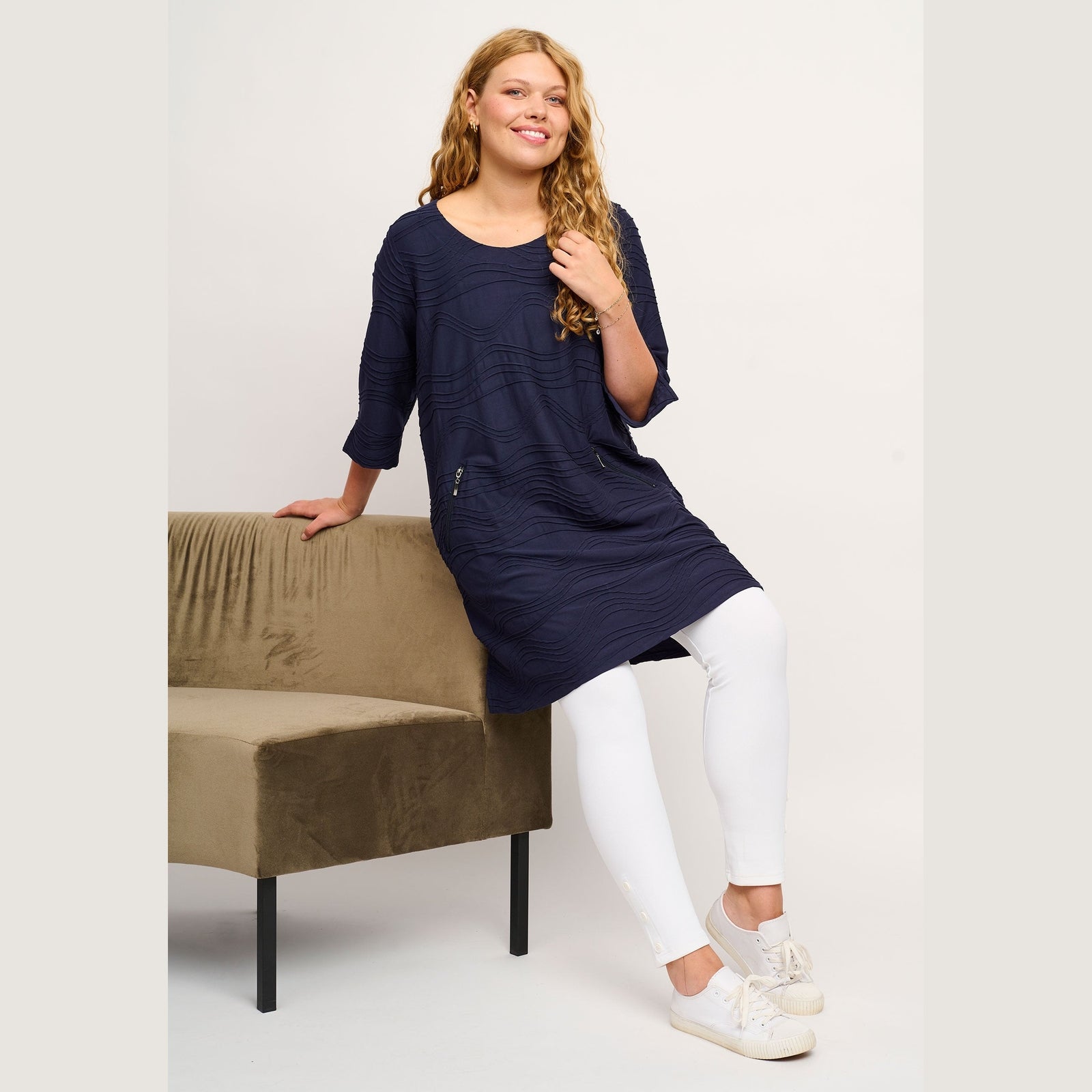 Chalou CHMagny Kjoler 5999 NAVY BLUE