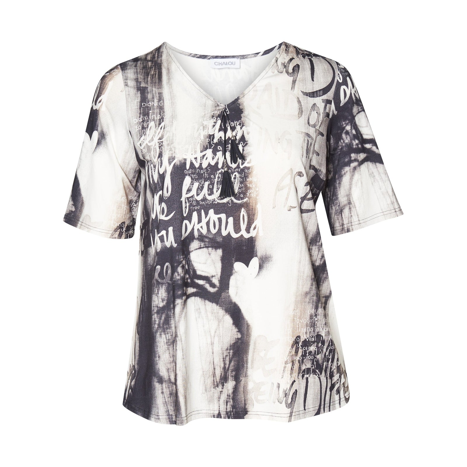 Chalou CHNada T-Shirt 9999 BLACK