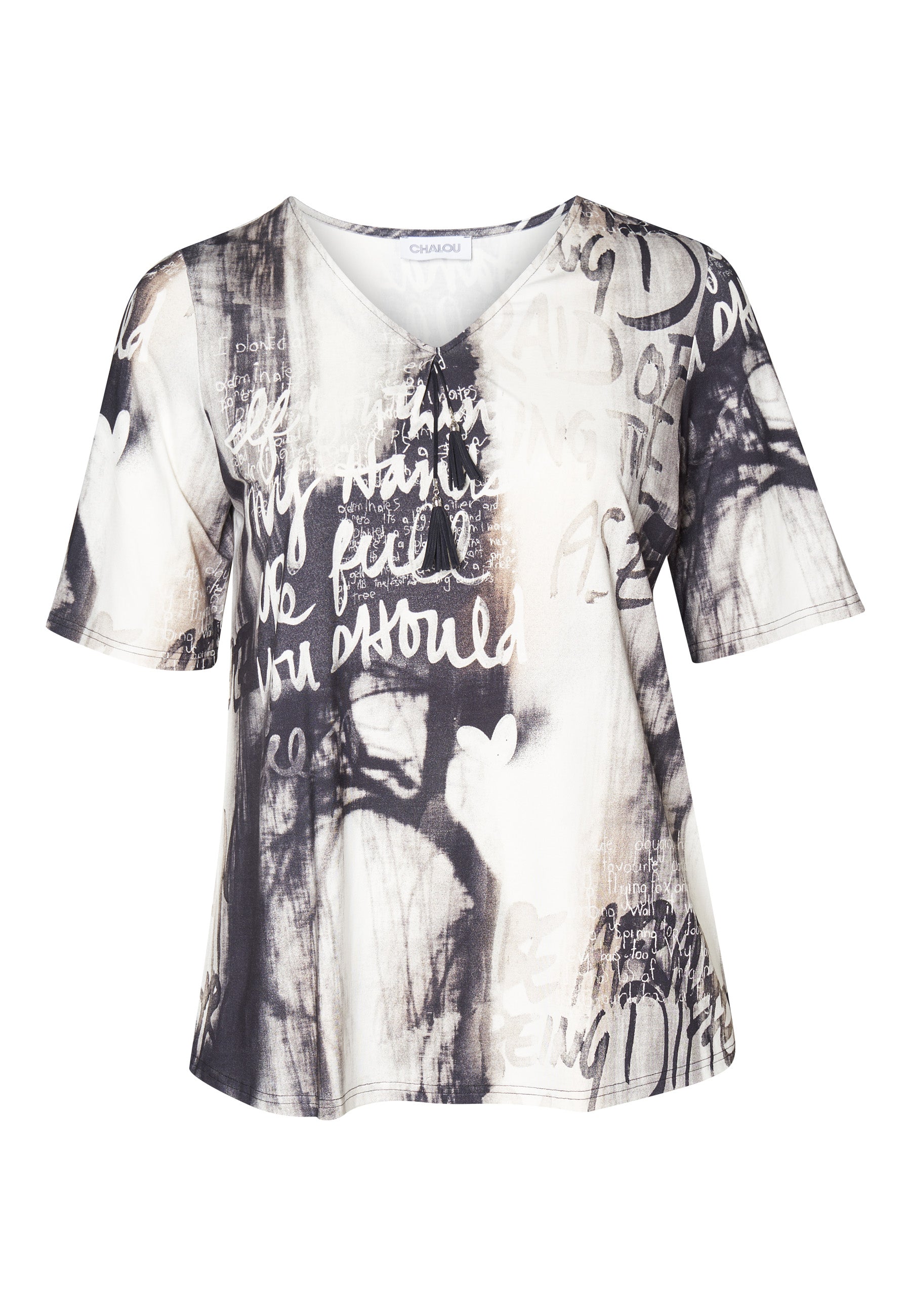 Chalou CHNada T-Shirt 9999 BLACK