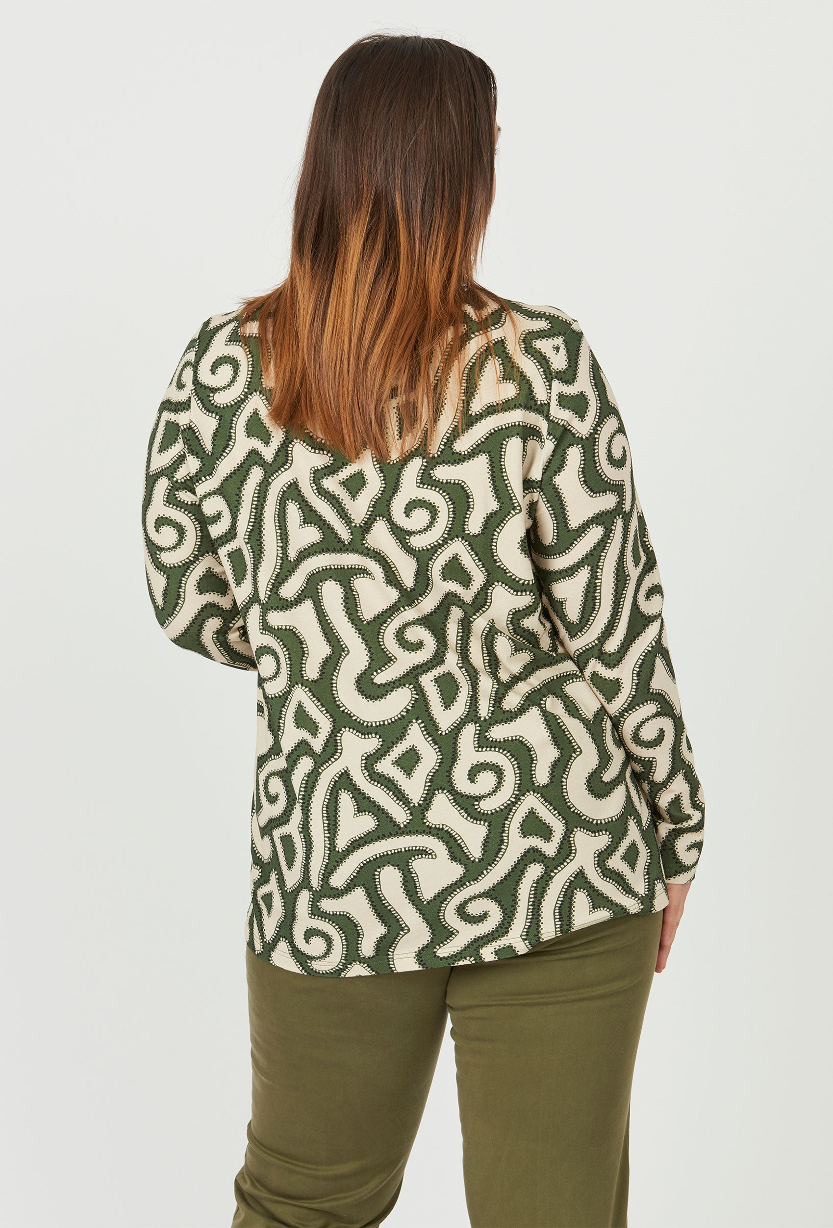 Chalou CHNanny T-Shirt 147 Dark Olive Green