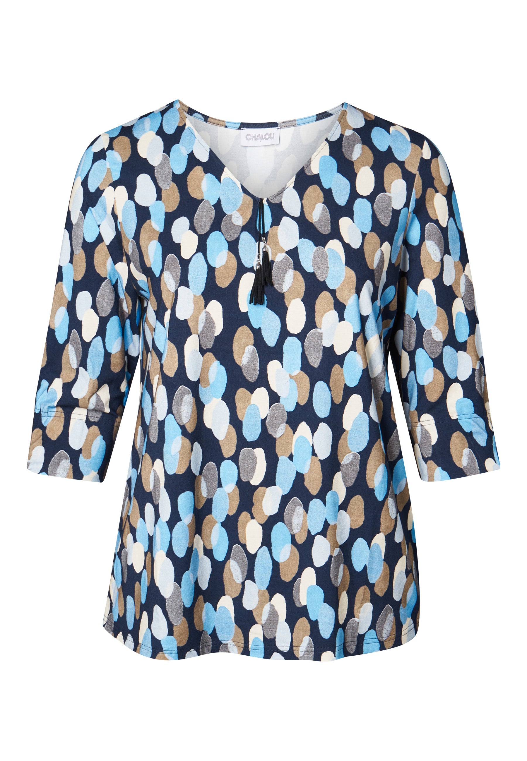 Chalou CHNida Bluser 5340 Ocean blue