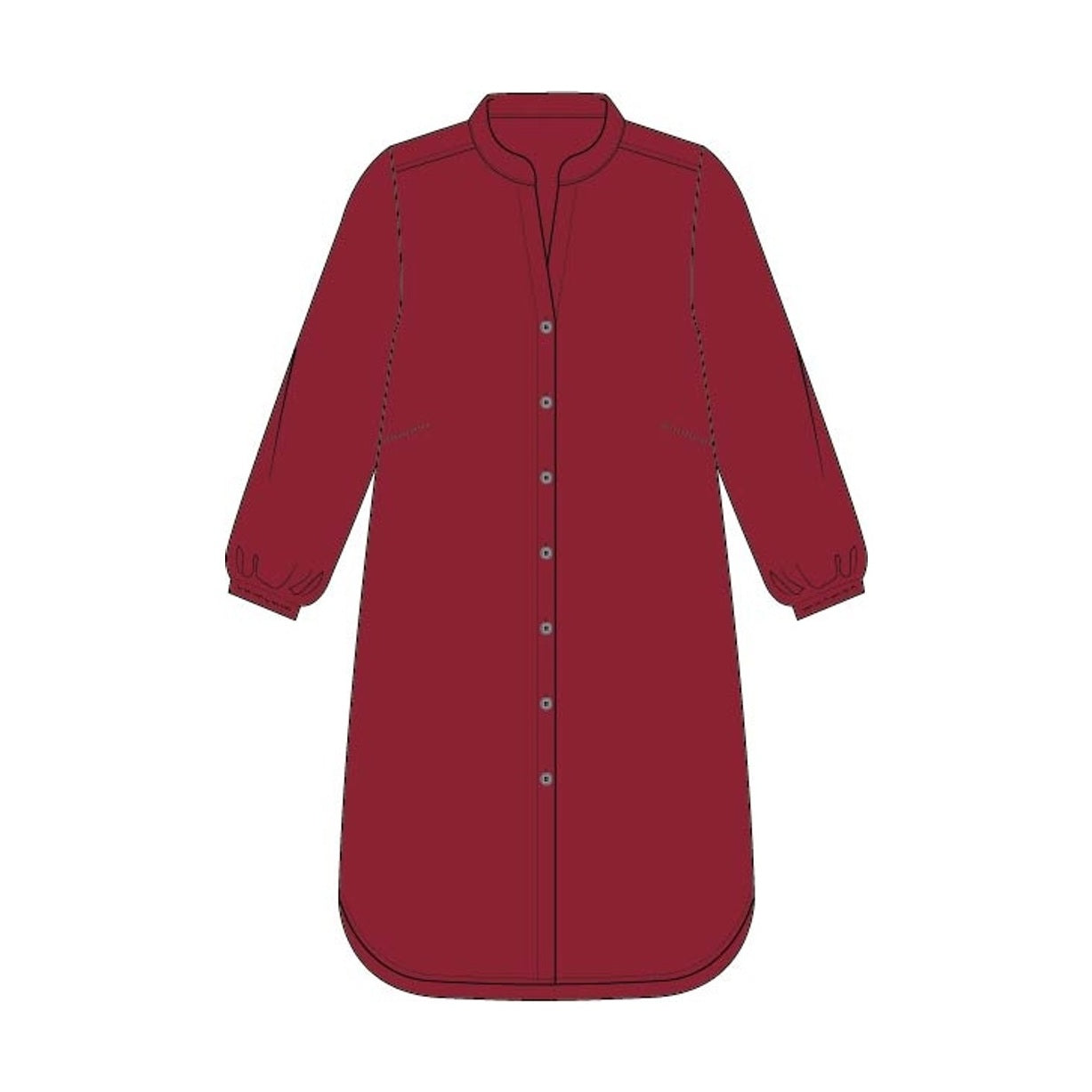 Chalou CHRanja Skjortebluser 316 Burned red