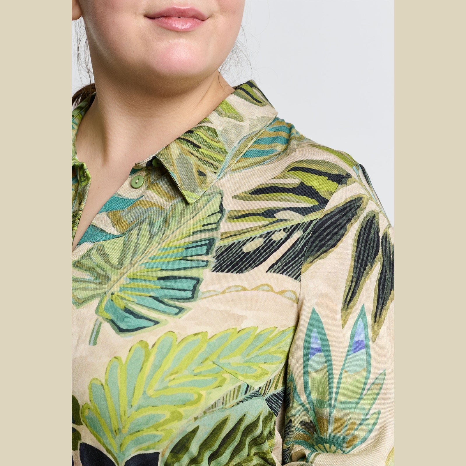 Chalou CHRegine Skjortebluser 025 Olive green