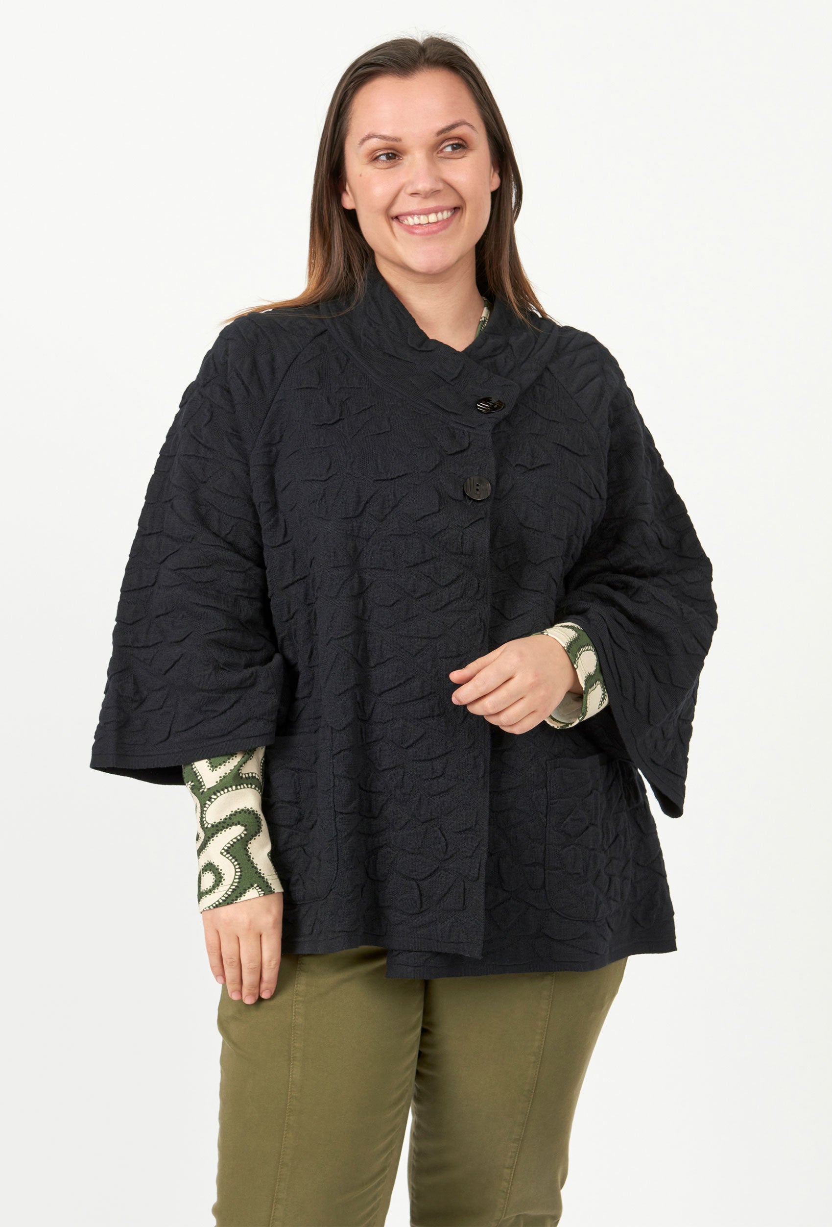 Chalou CHTessa Knit Cardigan 010 Black