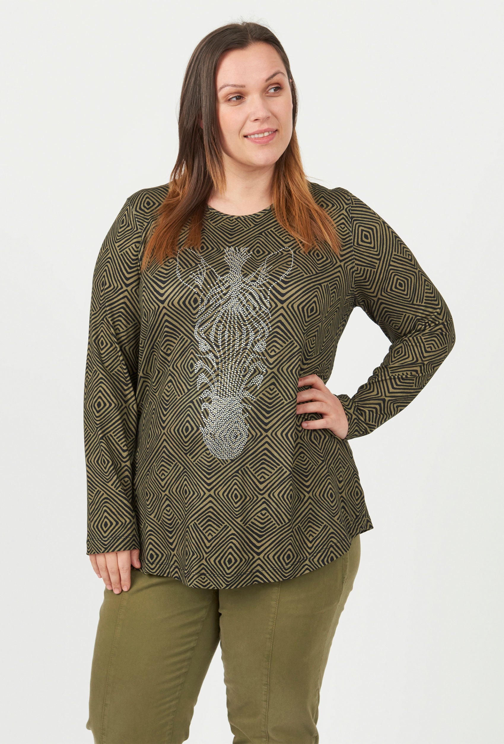 Chalou CHVera T-Shirt 082 Khaki