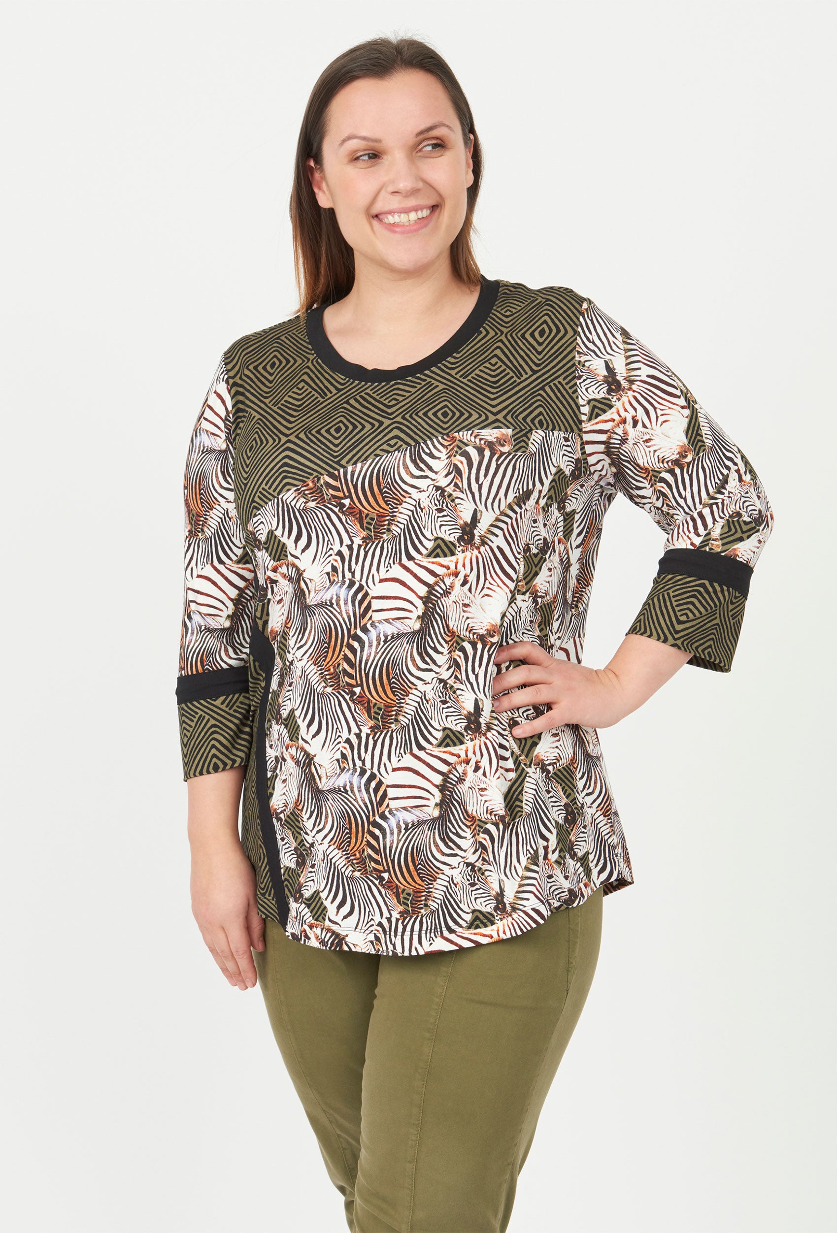 Chalou CHVeronica Tunikaer 082 Khaki