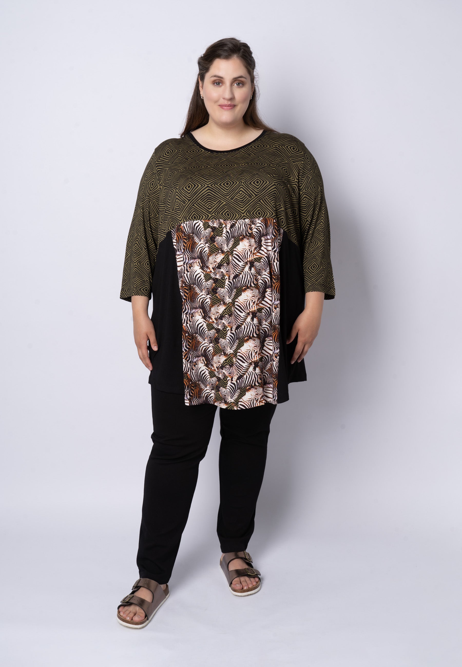 Chalou CHYlva Tunikaer 082 Khaki