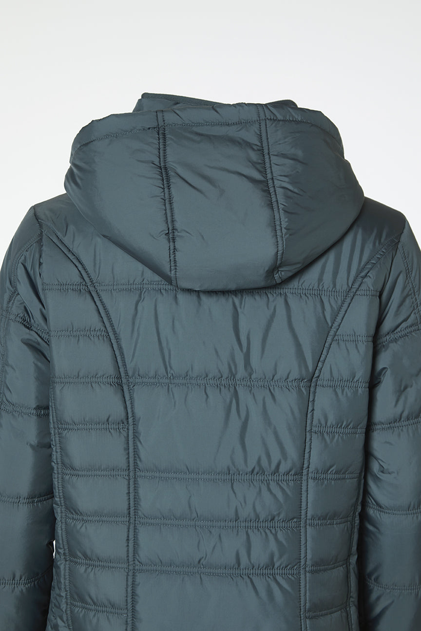 Windfield / Danwear Calina Vinterjakker 2129 Blue note/Grey