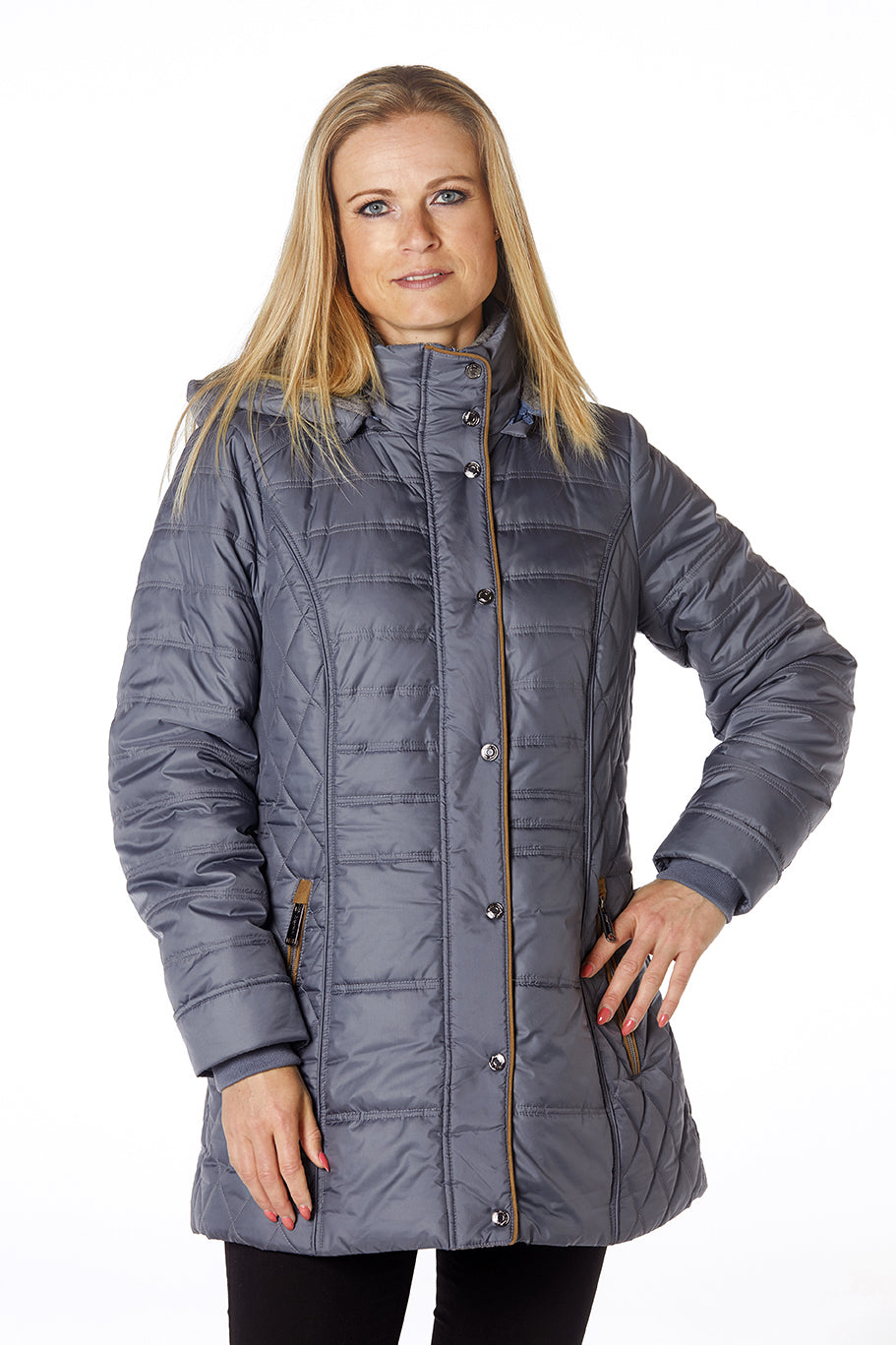 Windfield / Danwear Carly Vinterjakker 29 Grey