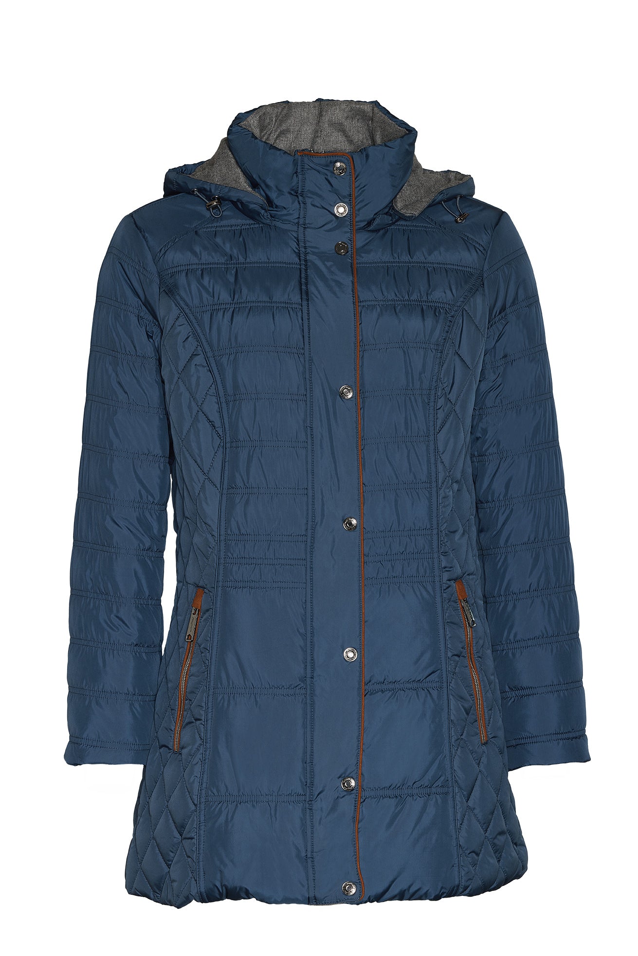 Windfield / Danwear Carly Vinterjakker 41 Blue Sea