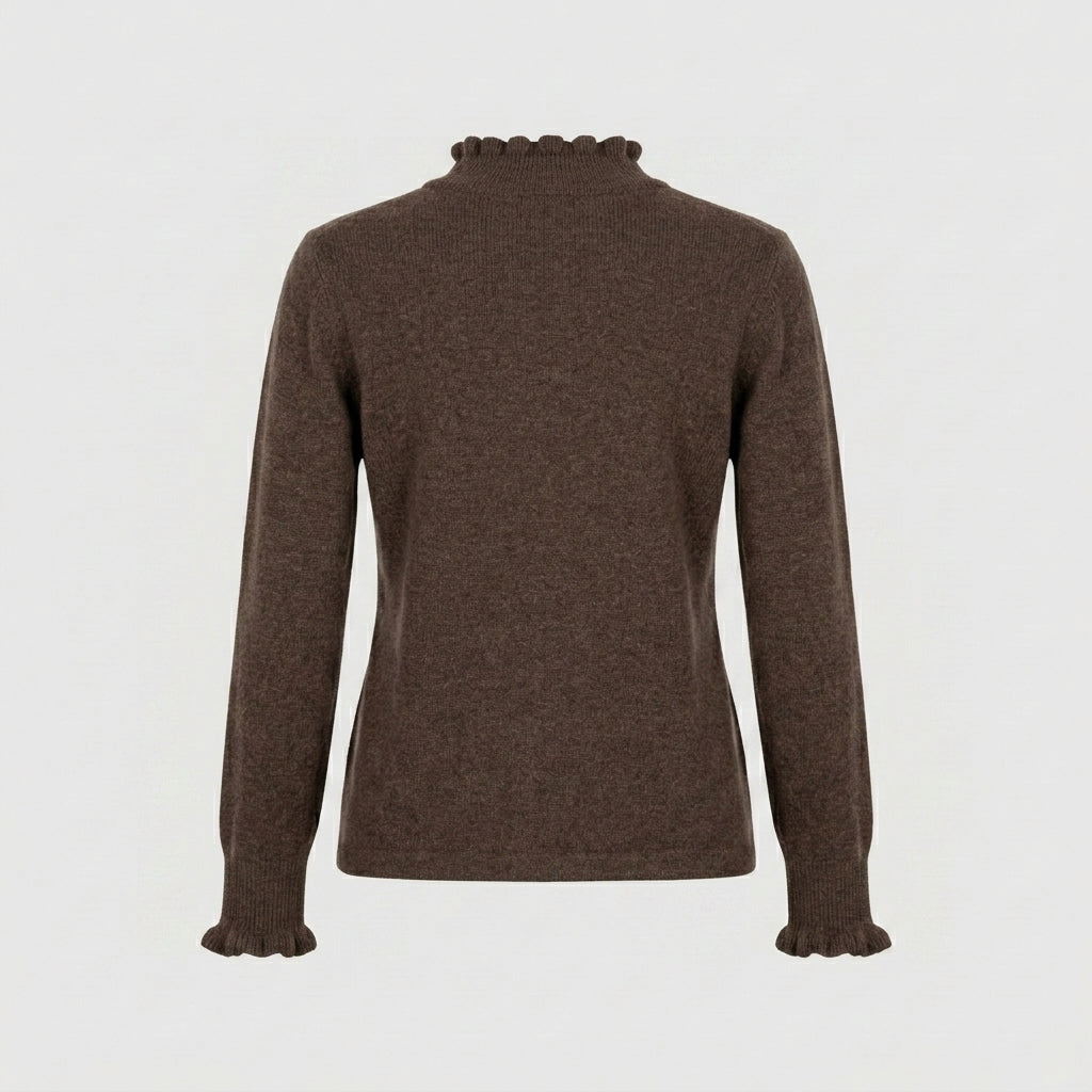 Lind Cassandra Knit Pullover 1500 BROWN