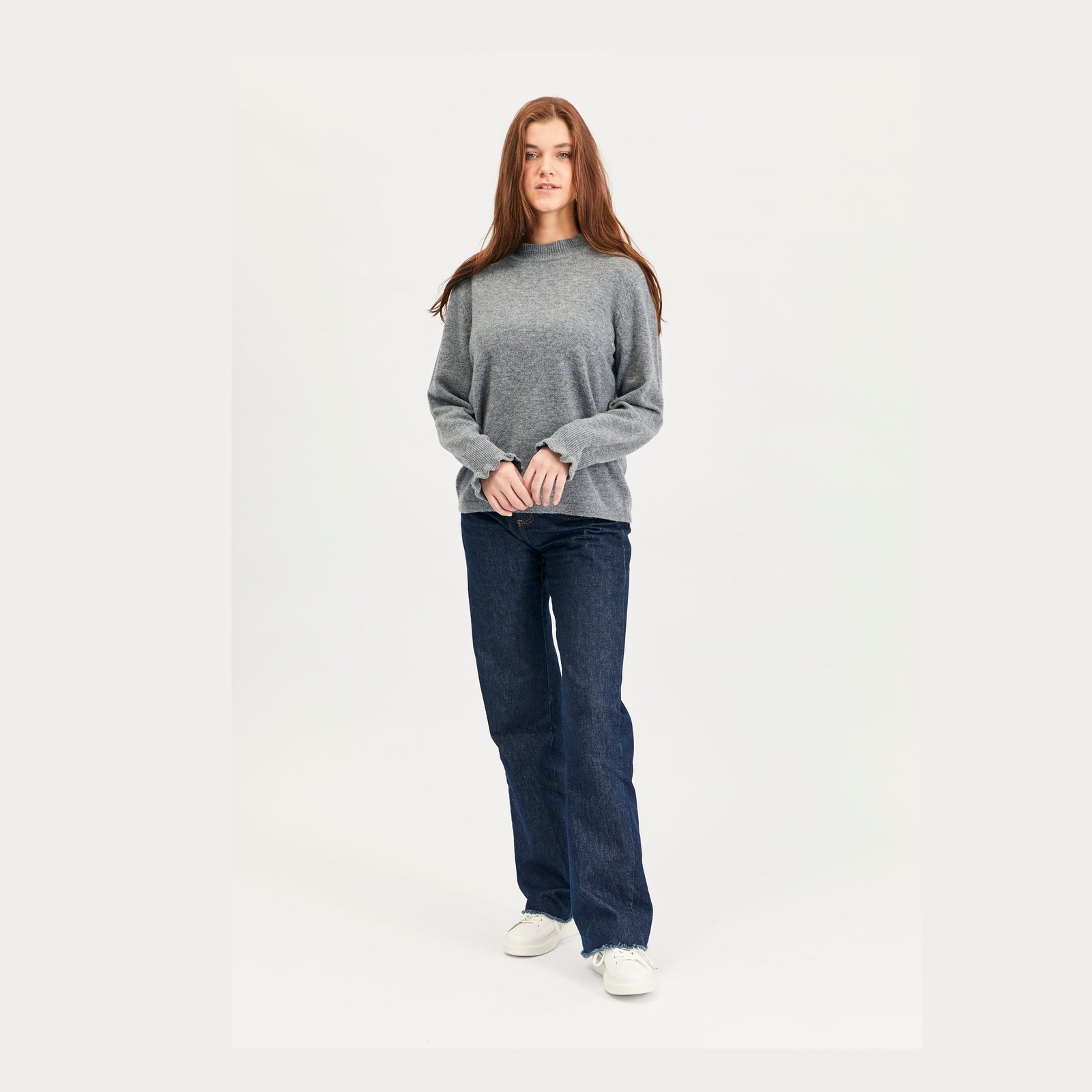 Lind Cassandra Knit Pullover 2605 Grey