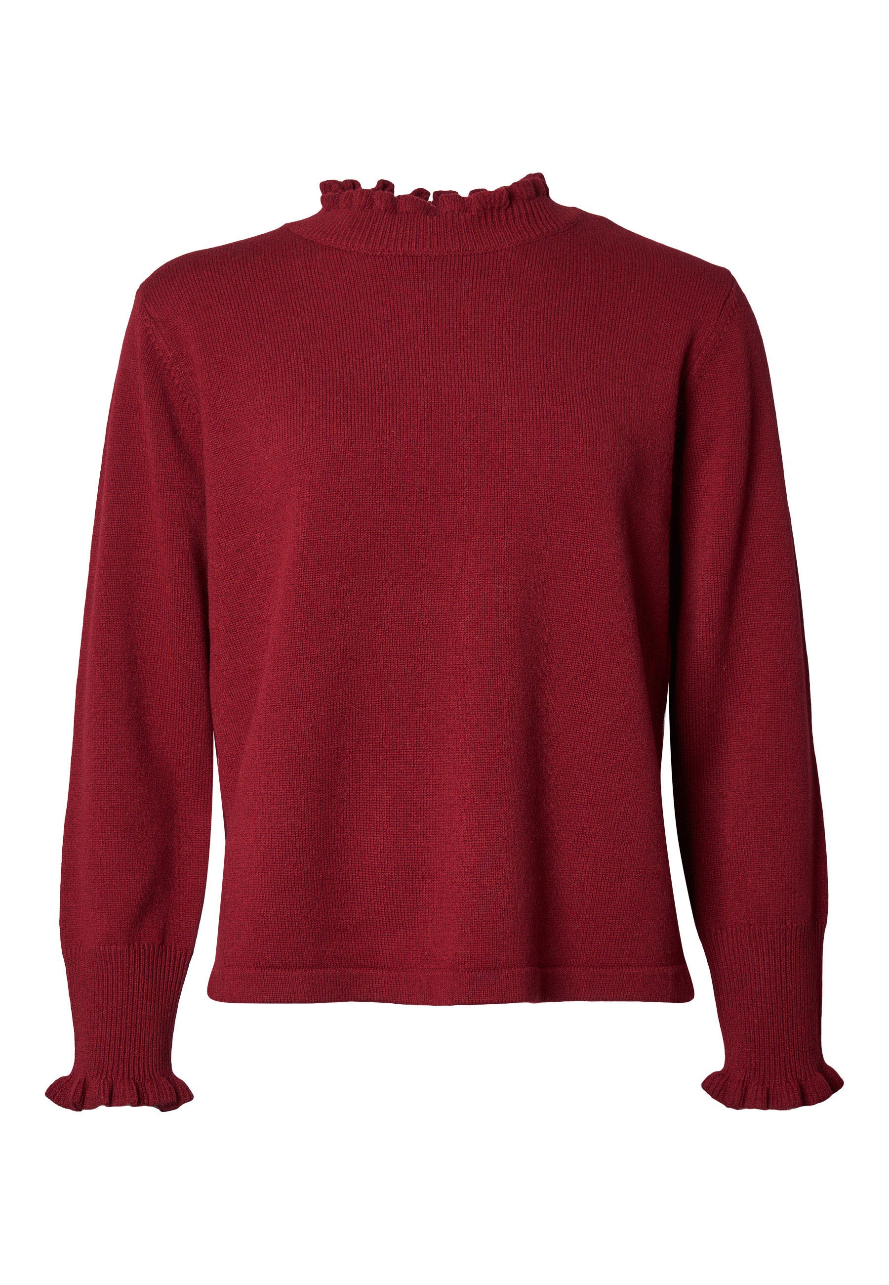 Lind Cassandra Knit Pullover 2655 ruby red