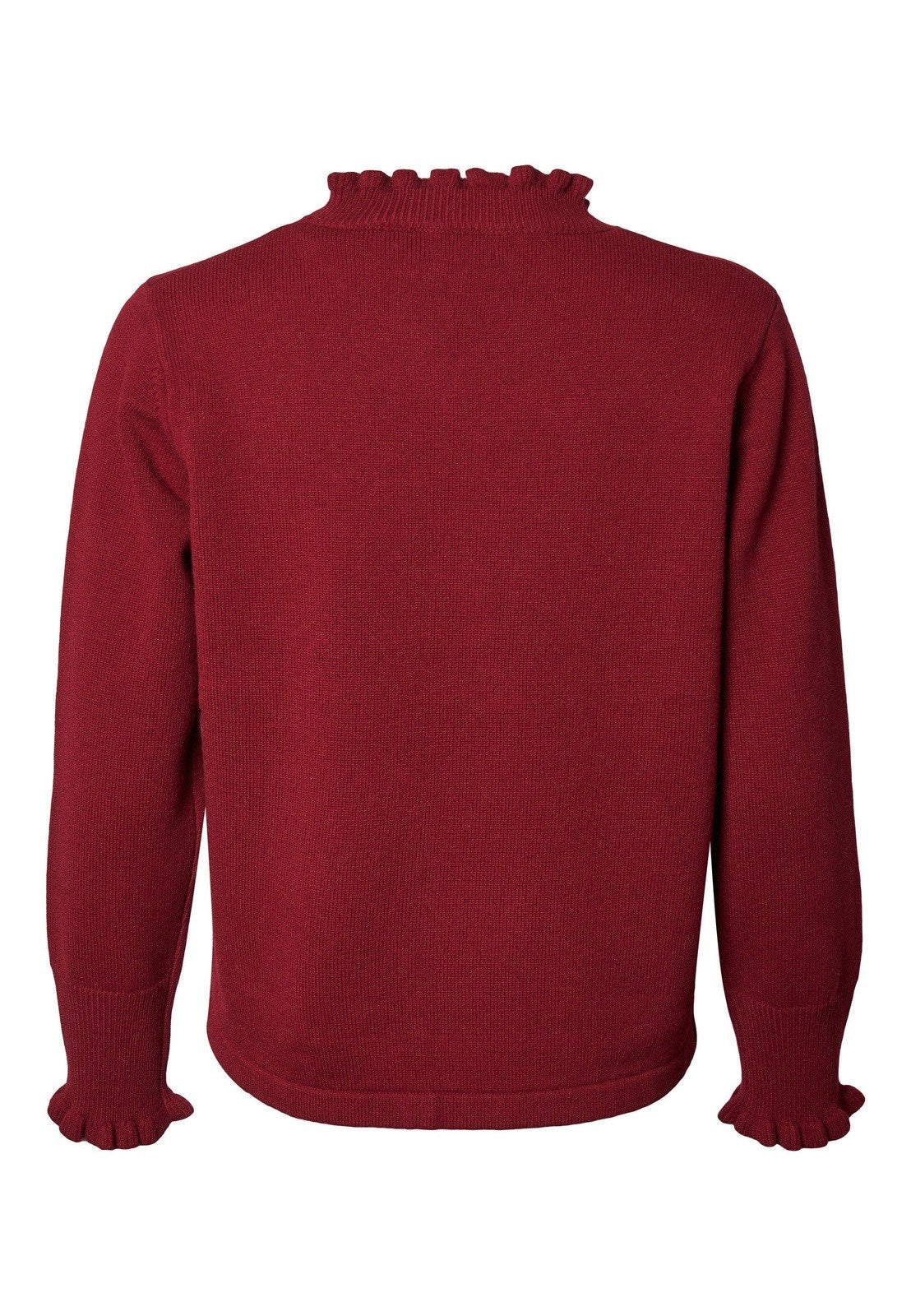 Lind Cassandra Knit Pullover 2655 ruby red