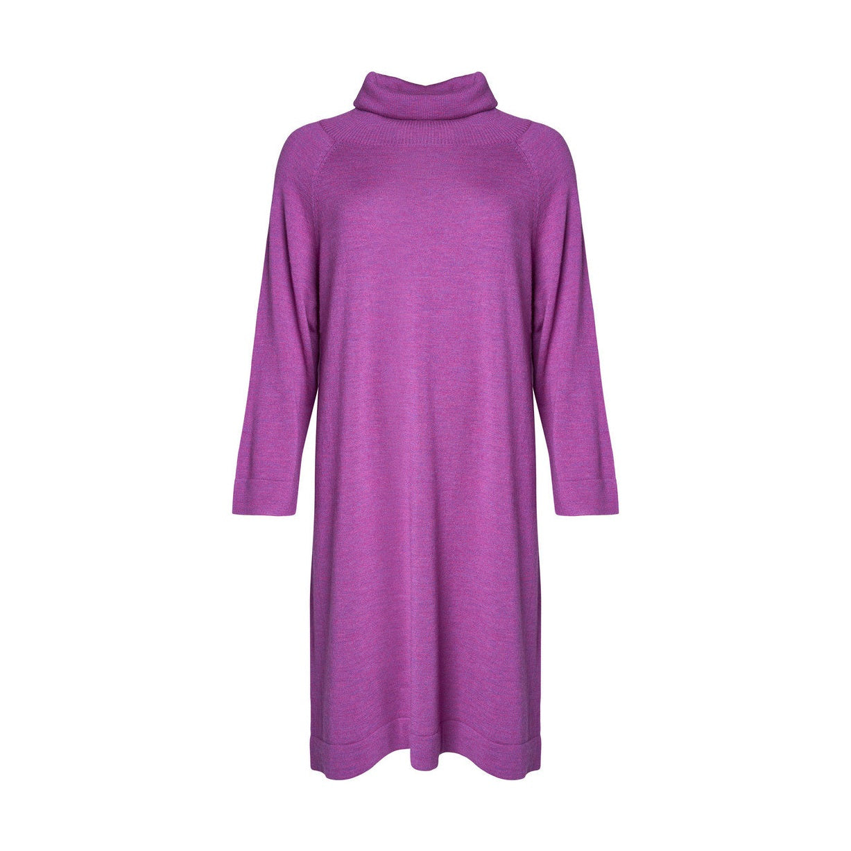 Lind Charlotte Knit Dress 205448 Hotensia purple melange