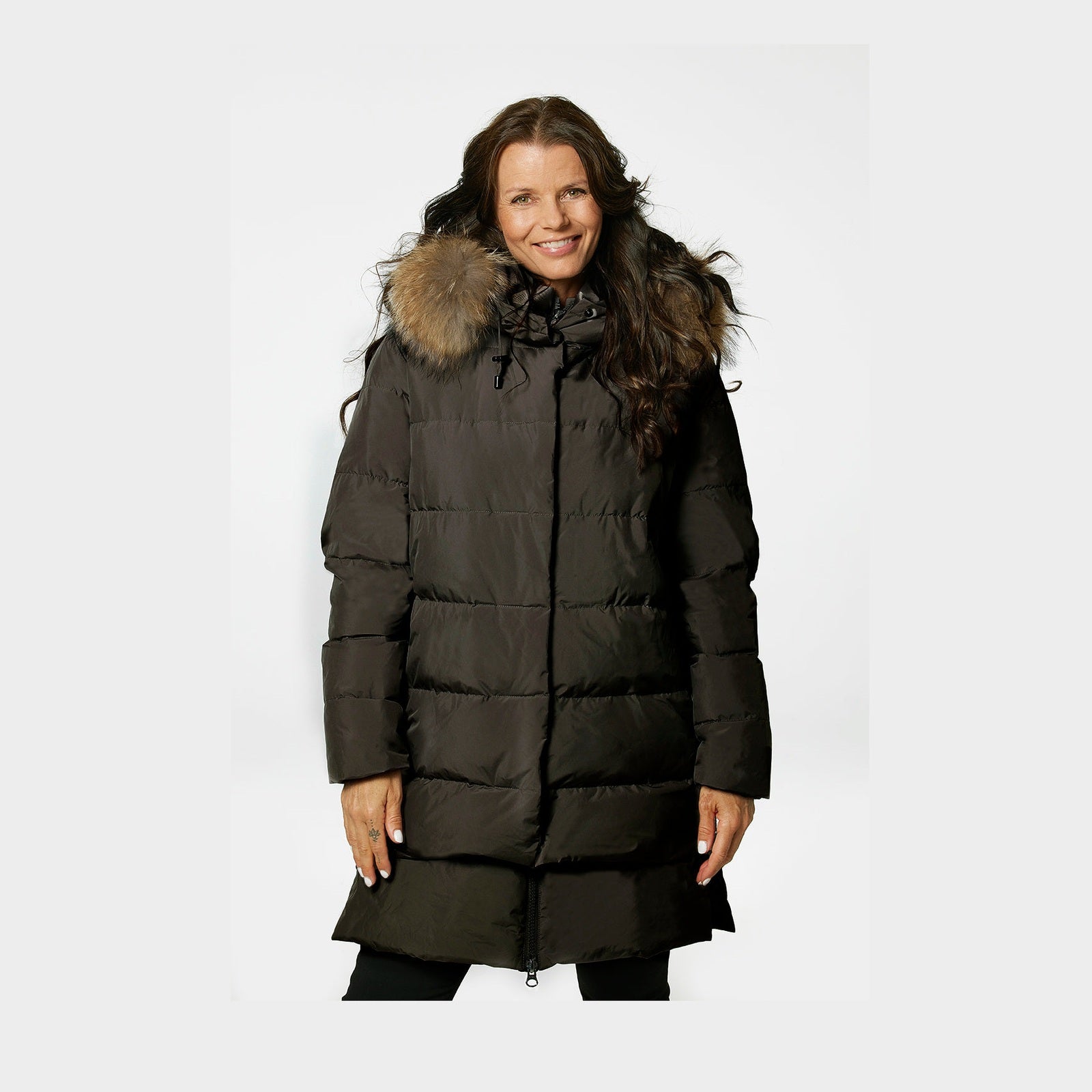 Windfield / Danwear Claudia Vinterjakker 09 Black