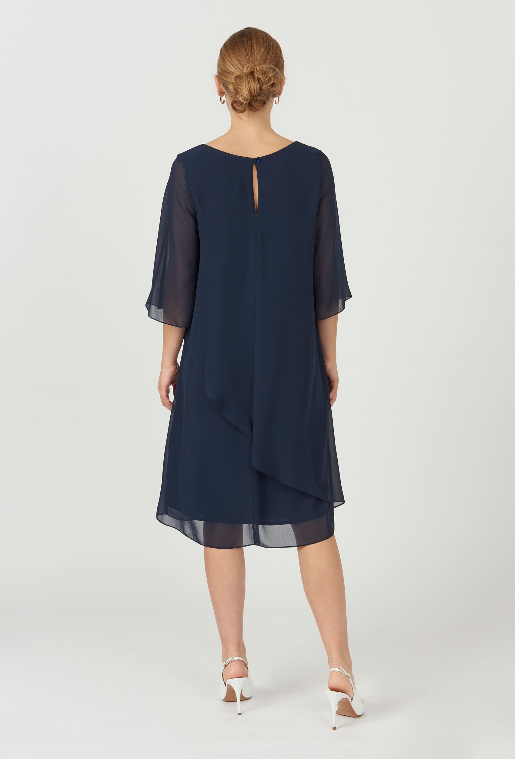 Elinette ELApril Kjoler 1673 Navy