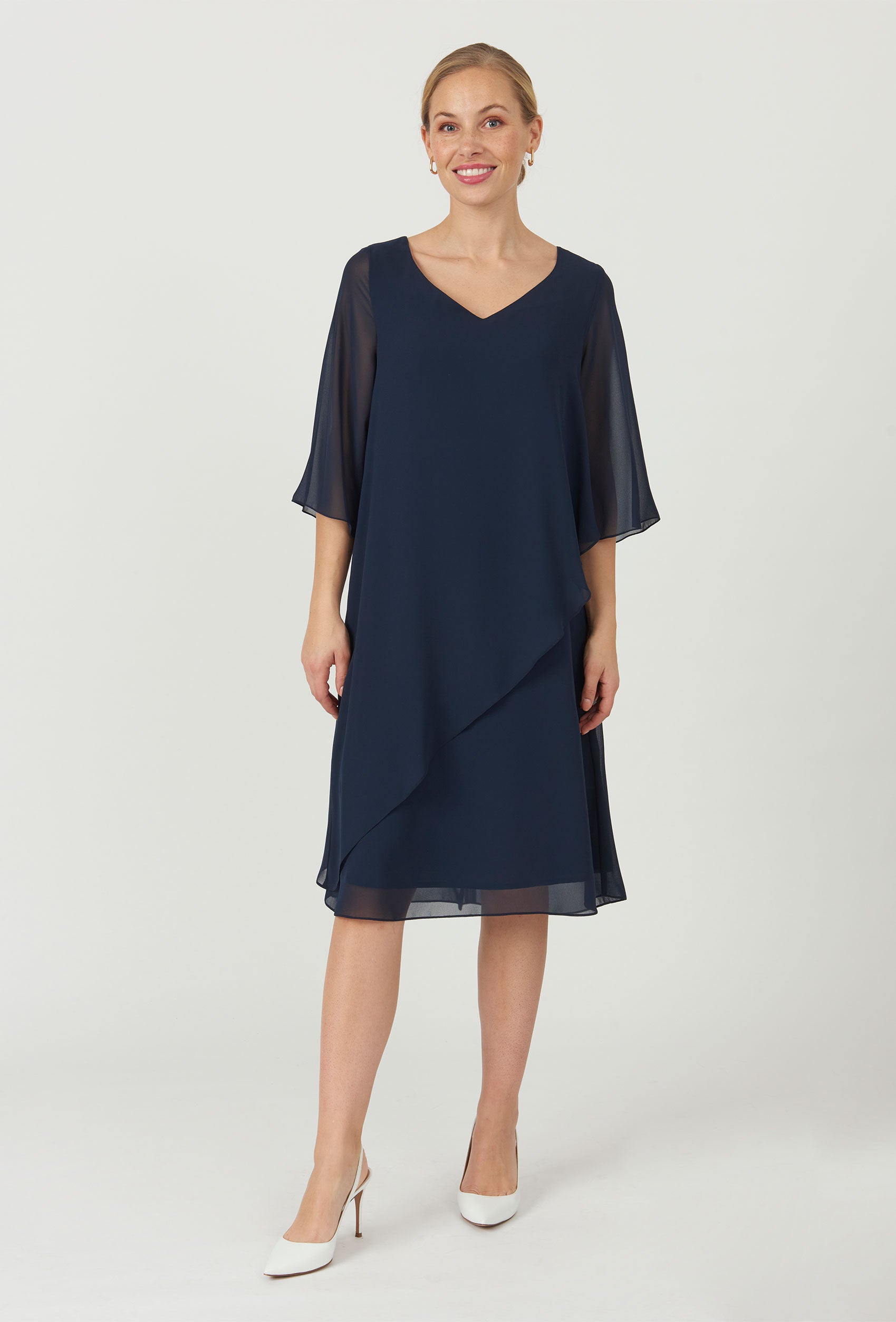 Elinette ELApril Kjoler 1673 Navy