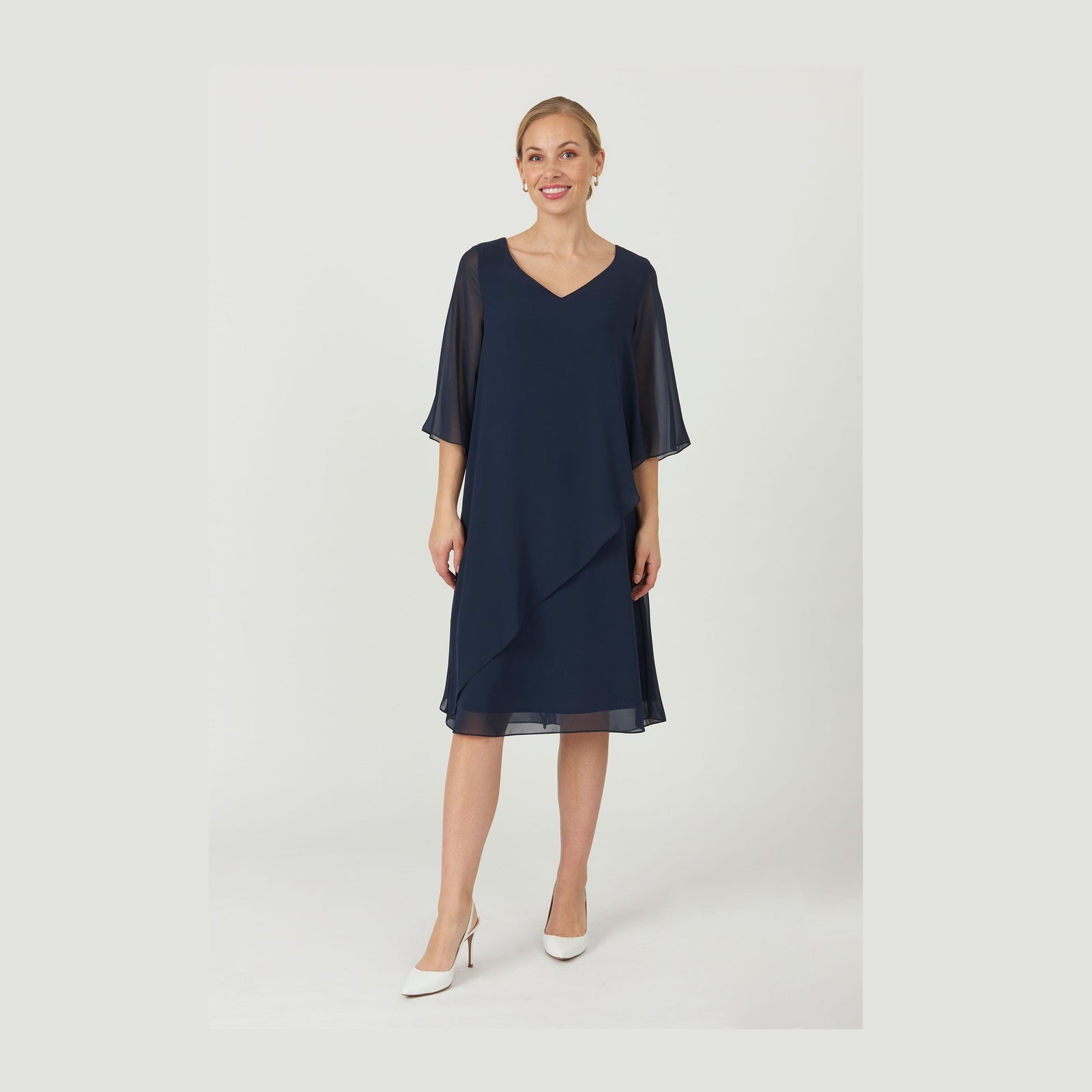 Elinette ELApril Kjoler 1673 Navy